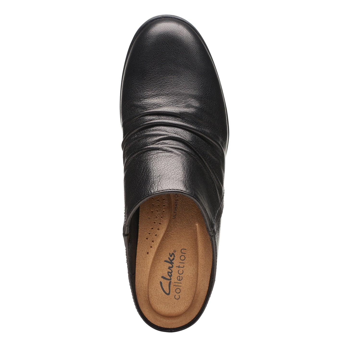 Peltz Shoes Women's Clarks Emily 2 Charm Clog BLACK 26175027