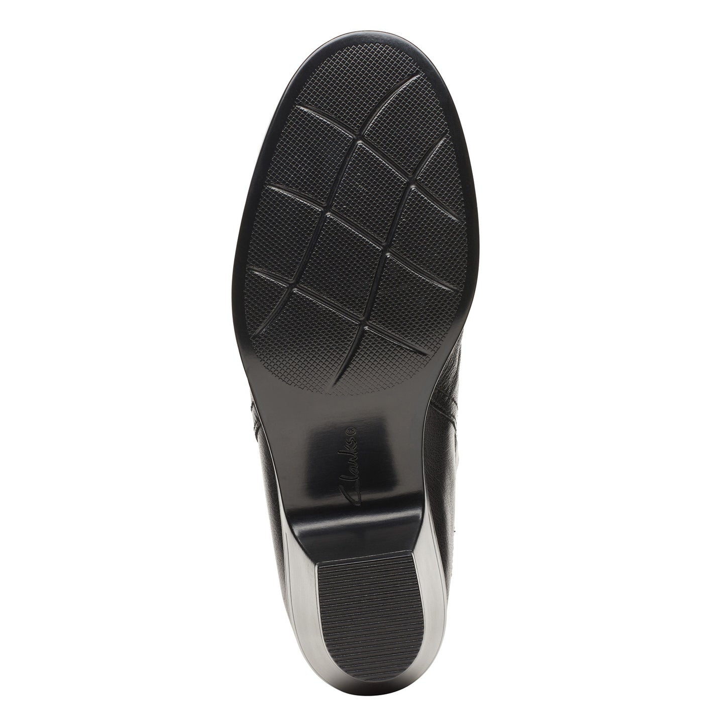 Peltz Shoes Women's Clarks Emily 2 Charm Clog BLACK 26175027