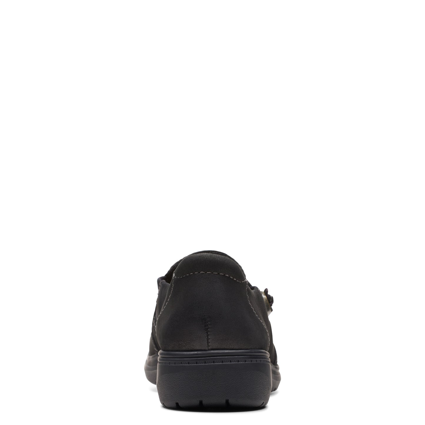 Peltz Shoes Women's Clarks Carleigh Pearl Slip-On black nubuck 26175048