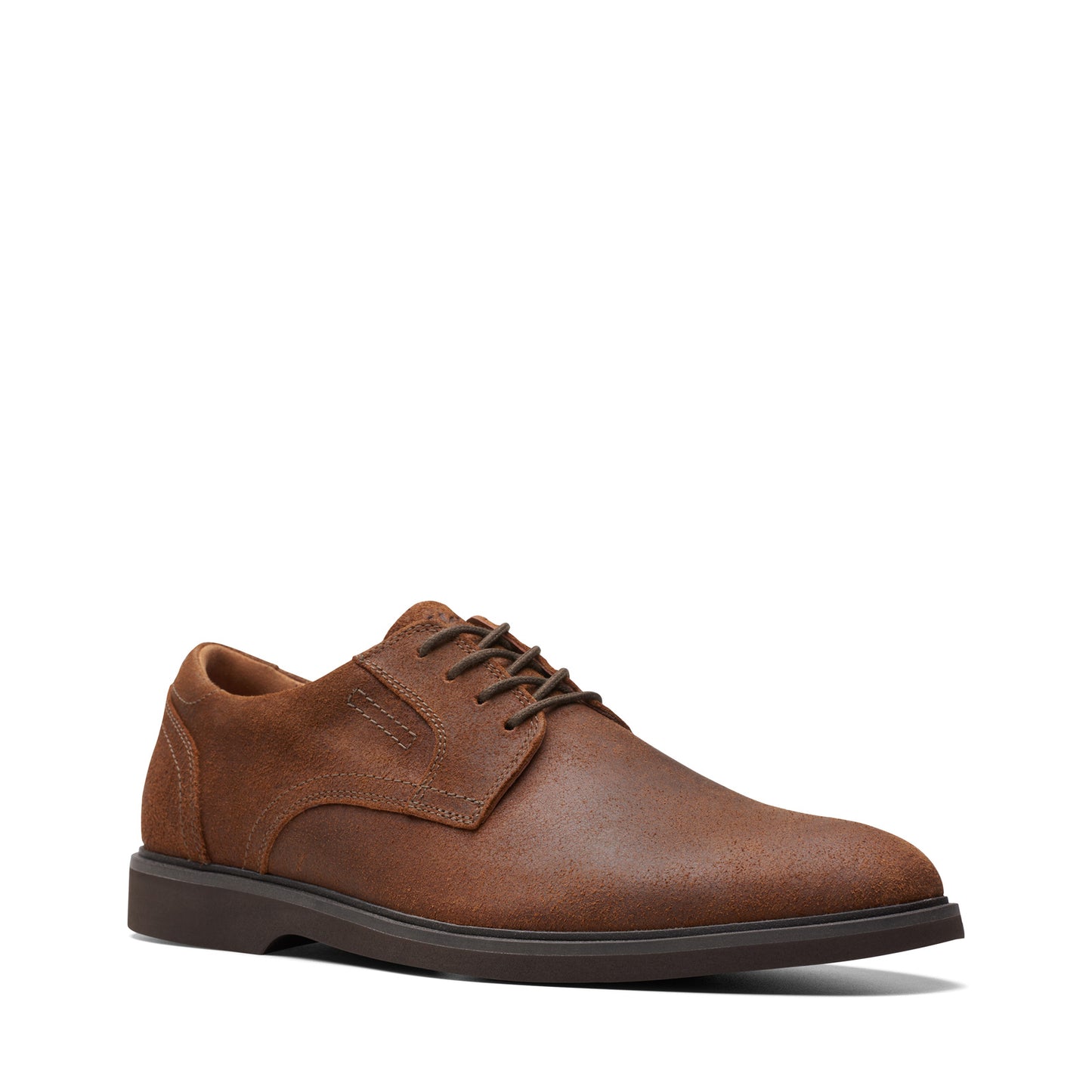 Peltz Shoes Men's Clarks Malwood Lace Oxford Cola 26175401