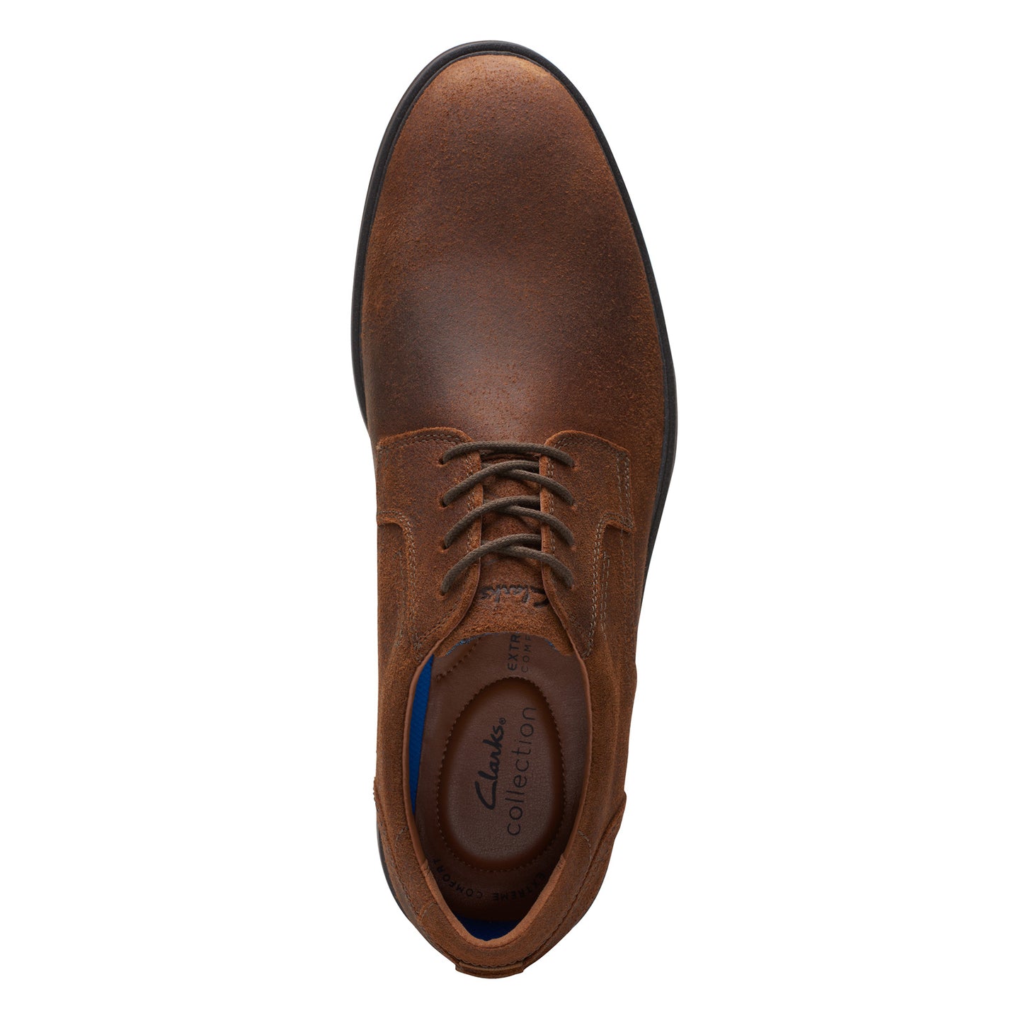 Peltz Shoes Men's Clarks Malwood Lace Oxford Cola 26175401
