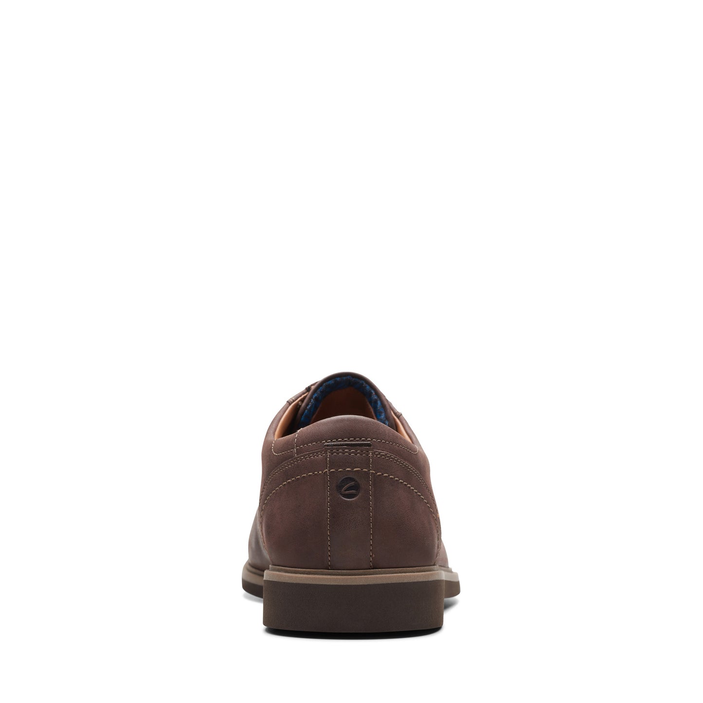 Peltz Shoes Men's Clarks Malwood Lace Oxford Dark Brown 26175402