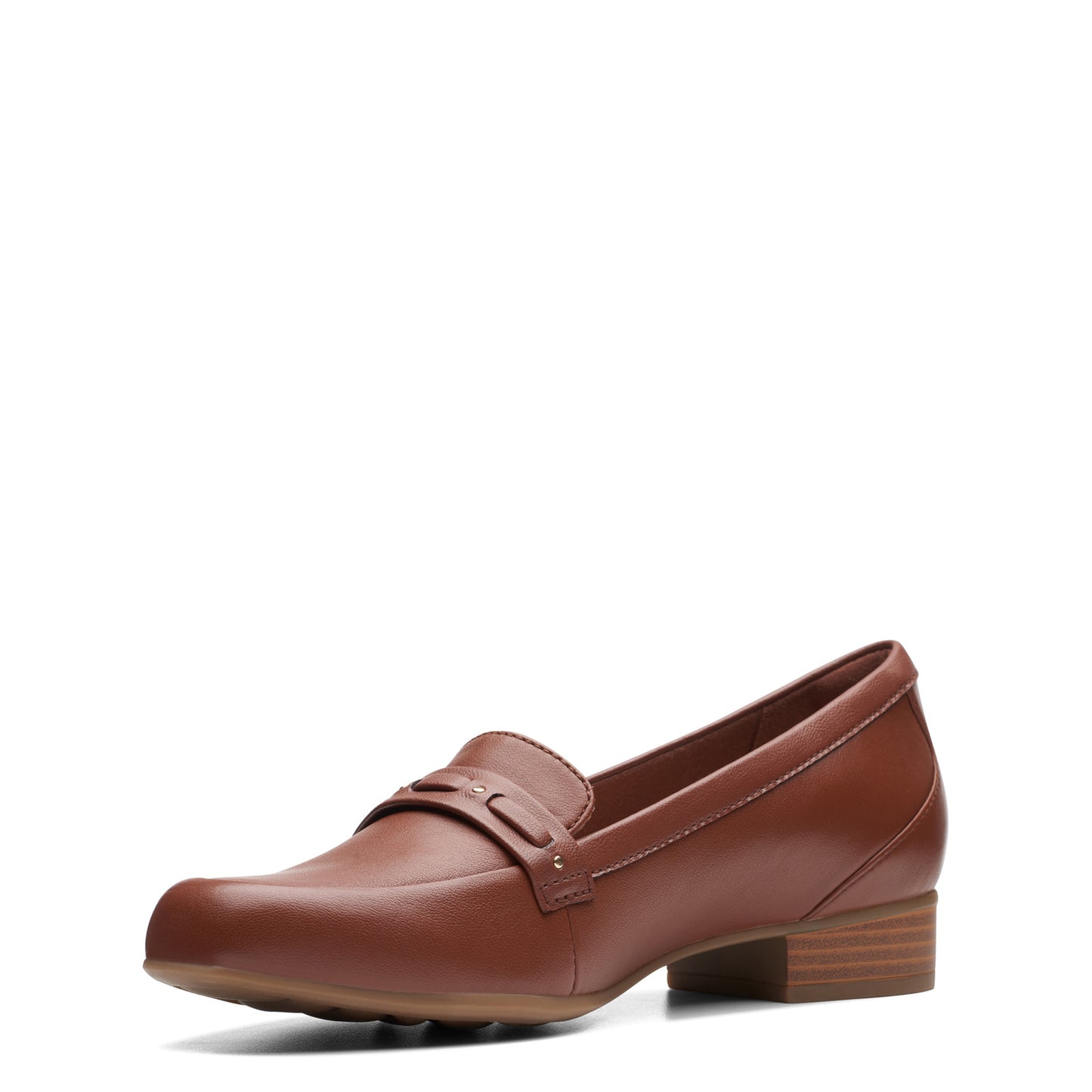 Peltz Shoes Women's Clarks Juliet Bay Loafer TAN 26175924
