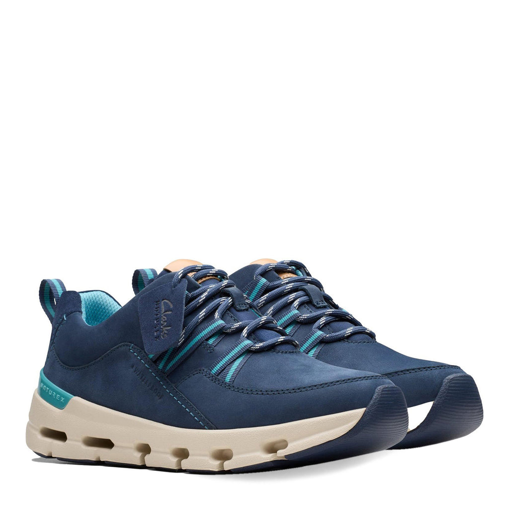 Women's Clarks, Naturex Tie Waterproof Sneaker