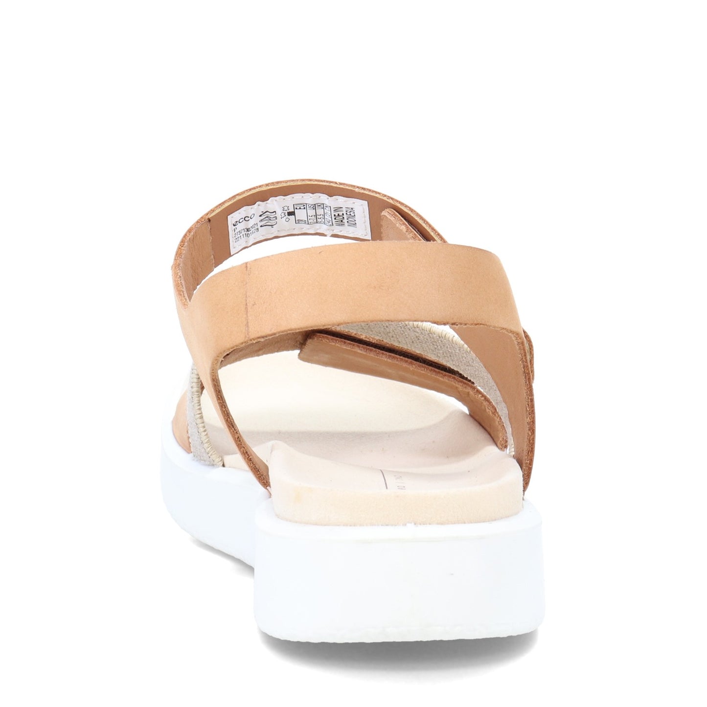 Peltz Shoes Women's Ecco Flowt 2 Band Sandal LION 273713-02021