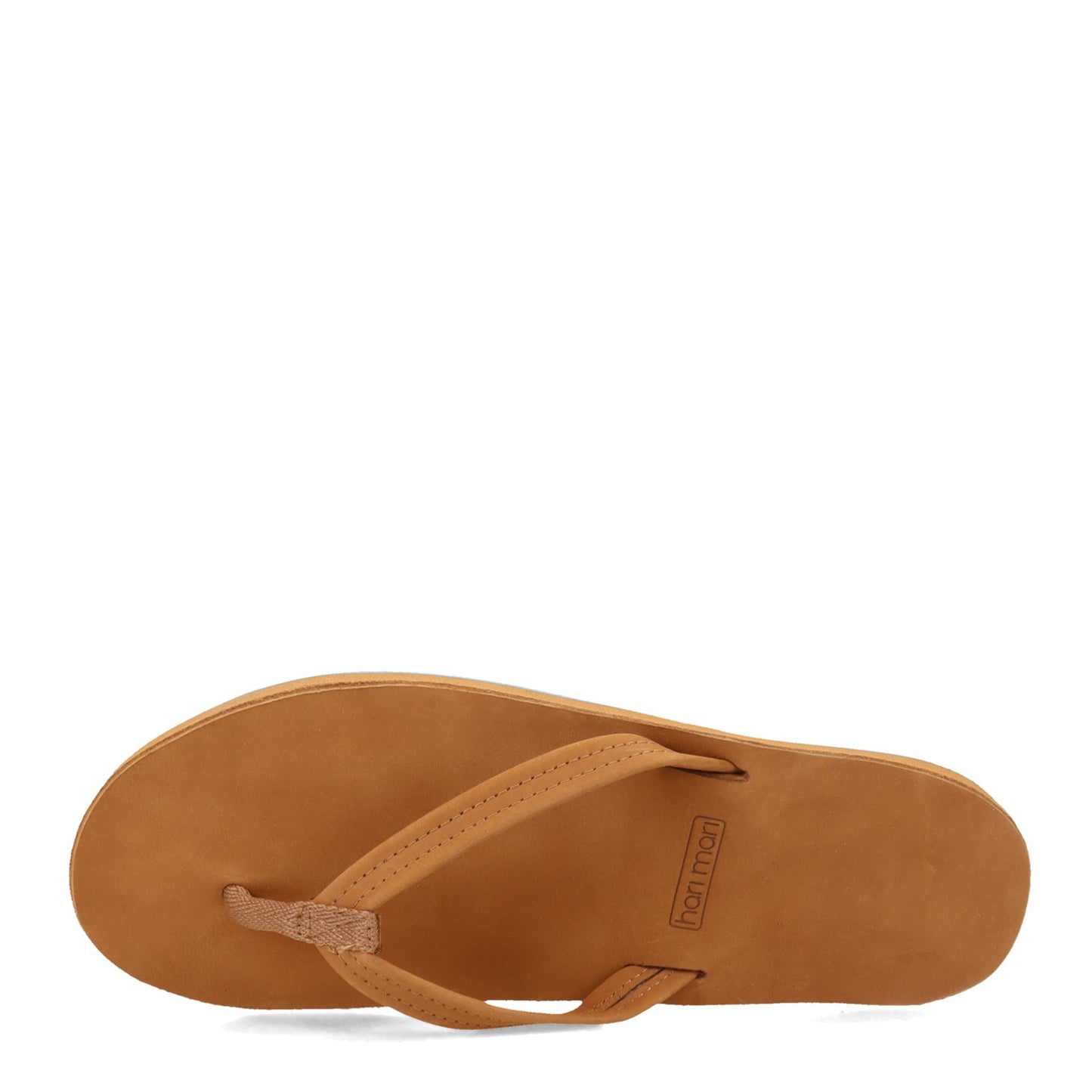 Peltz Shoes Women's Hari Mari Fields Sandal TAN BLUE 2800-118