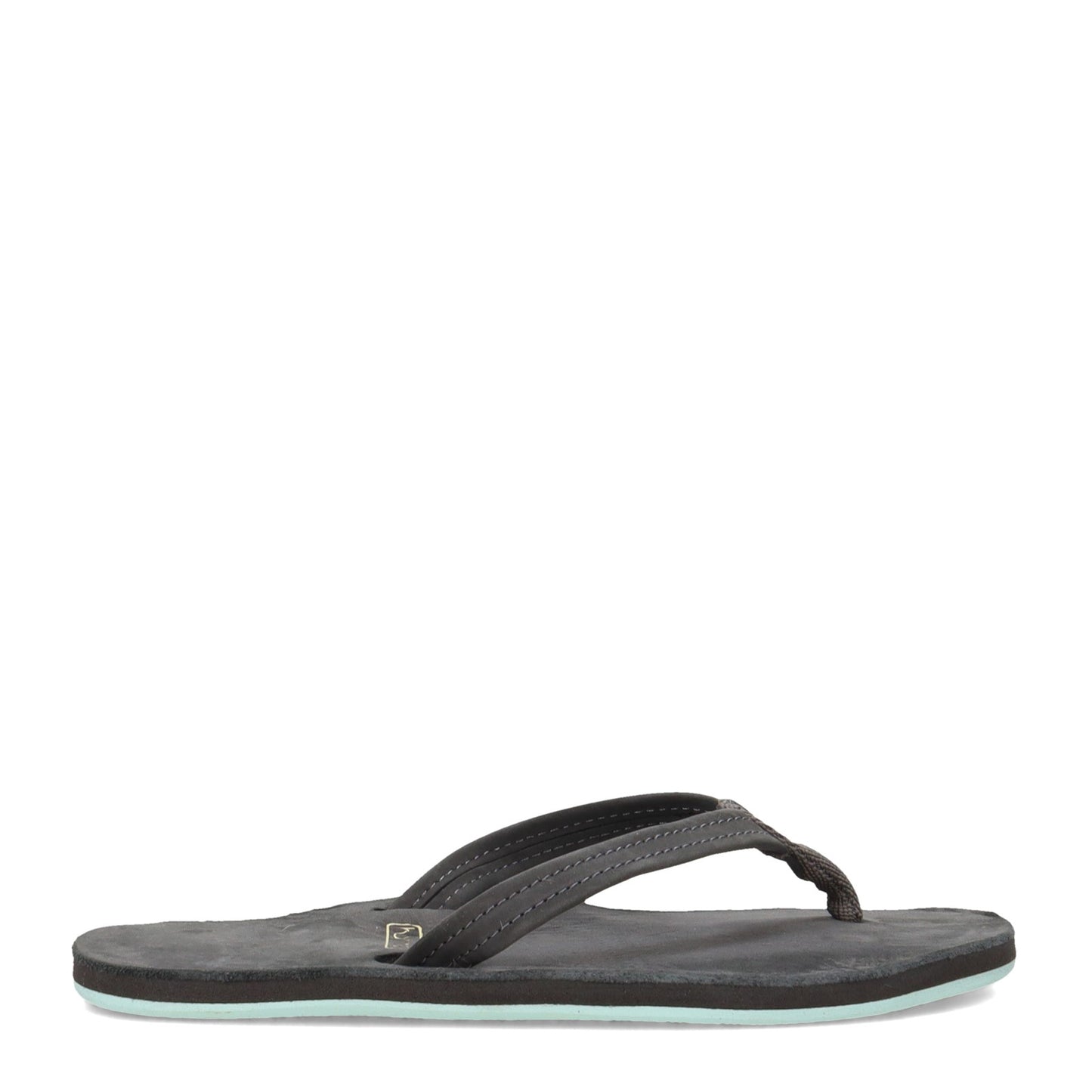 Peltz Shoes Women's Hari Mari Fields Sandal GREY AQUA 2800-212