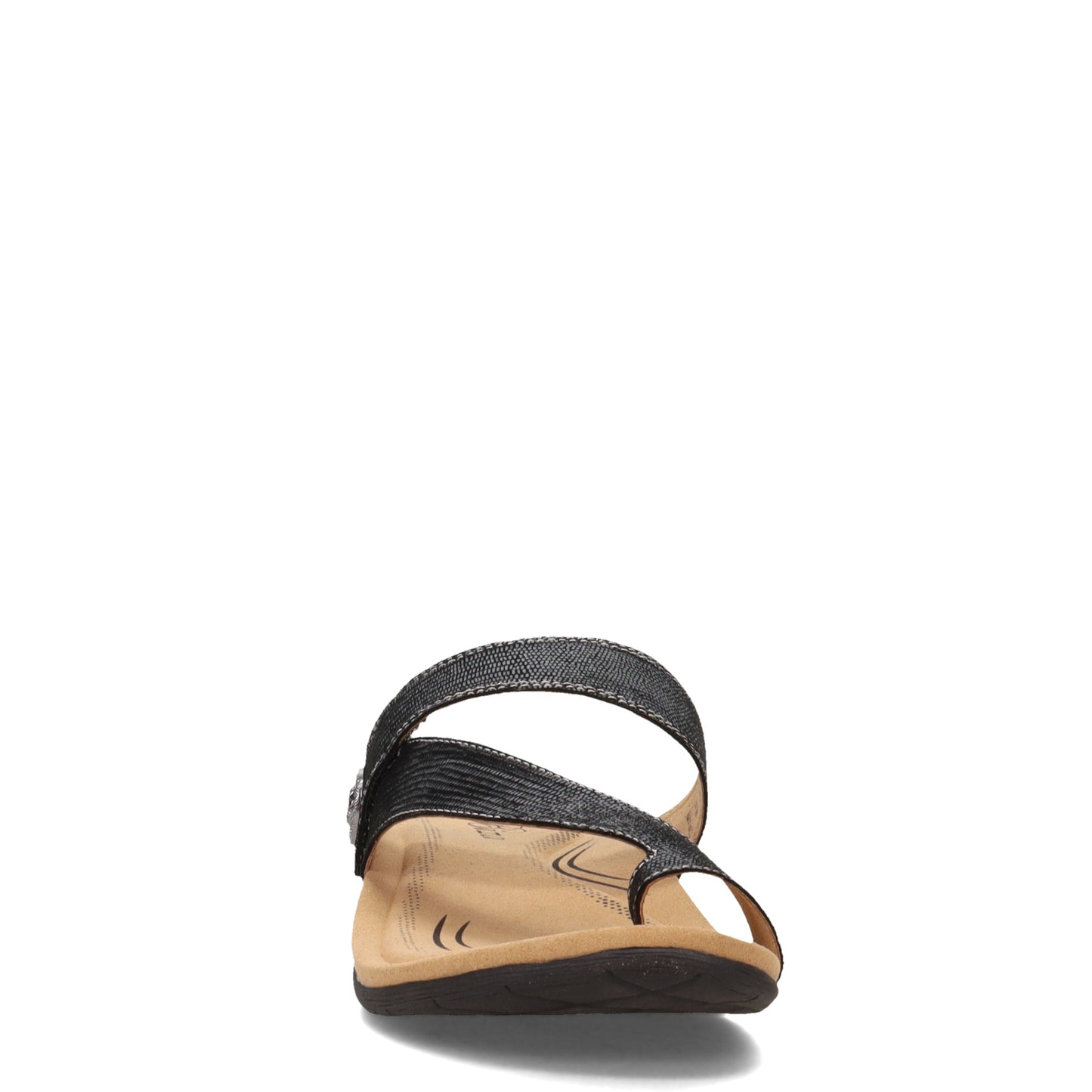 Peltz Shoes Women's Biza Lena Sandal BLACK MAMBA 3020001