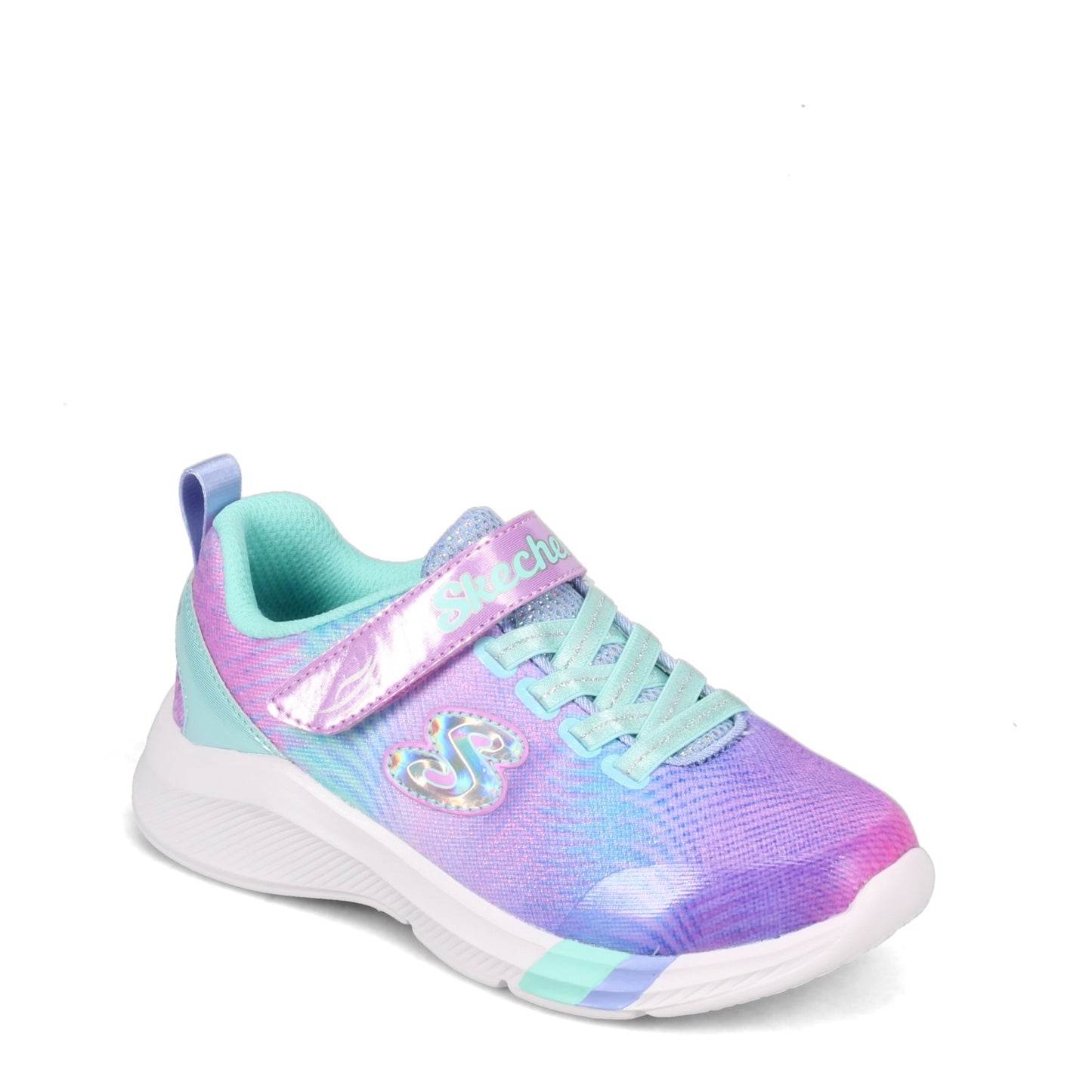 Peltz Shoes Girl's Skechers Dreamy Lites - Sunny Sprints - Wide Width - Little Kid LAVANDER 302023WL-LVMT
