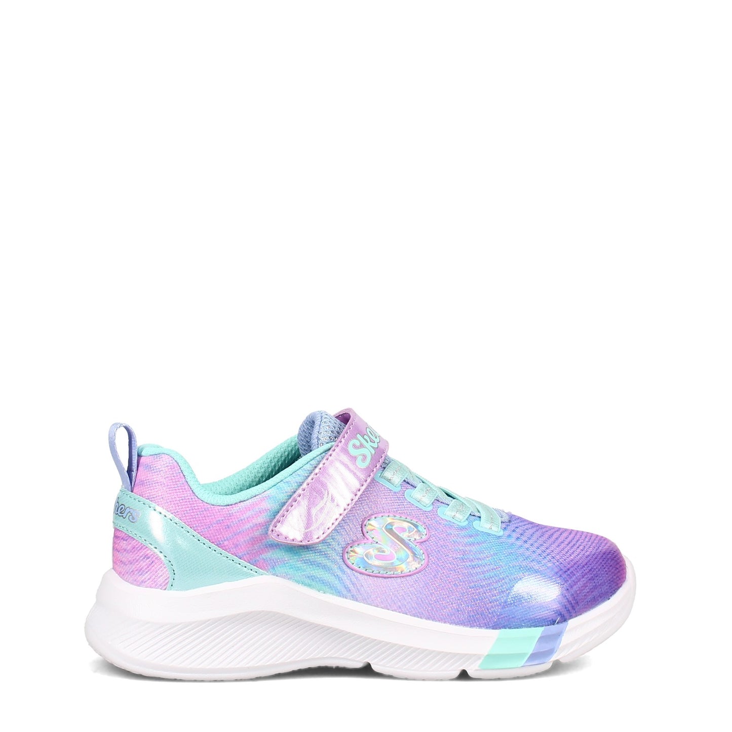 Peltz Shoes Girl's Skechers Dreamy Lites - Sunny Sprints - Wide Width - Little Kid LAVANDER 302023WL-LVMT