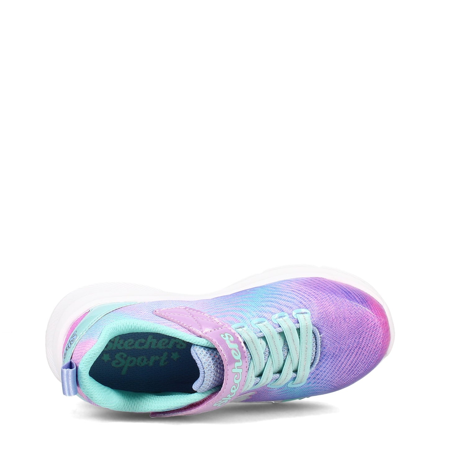 Peltz Shoes Girl's Skechers Dreamy Lites - Sunny Sprints - Wide Width - Little Kid LAVANDER 302023WL-LVMT