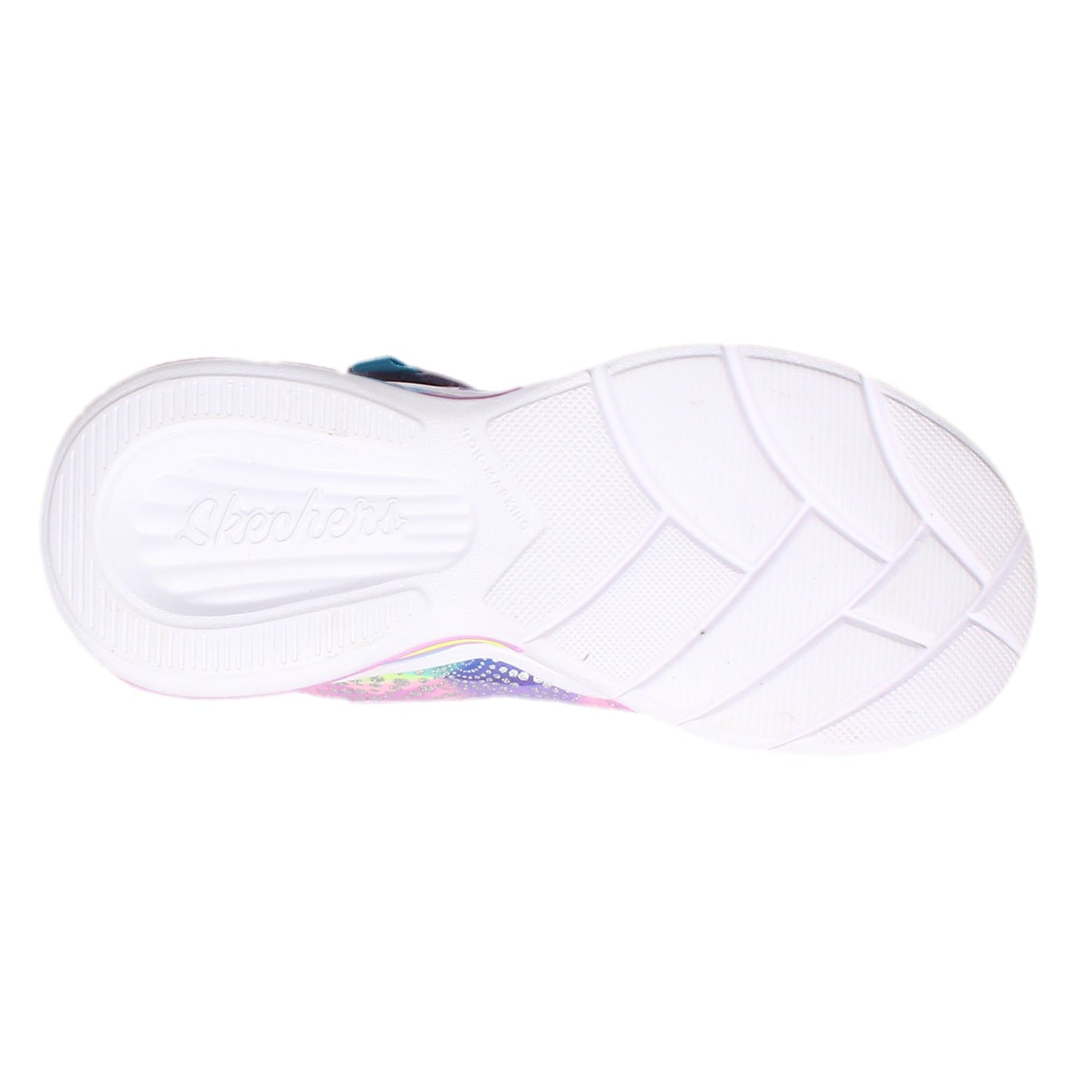 Peltz Shoes Girl's Skechers S Lights: Sweetheart Lights Sneaker - Little Kid LAVENDER 302059L-LVMT