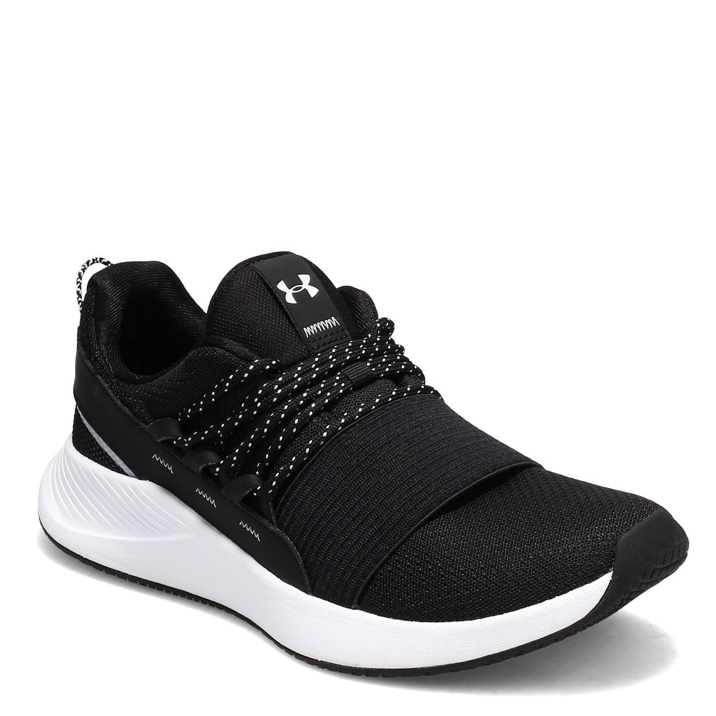 Peltz Shoes Women's Under Armour Charged Breathe Running Shoe BLACK 3022584-001