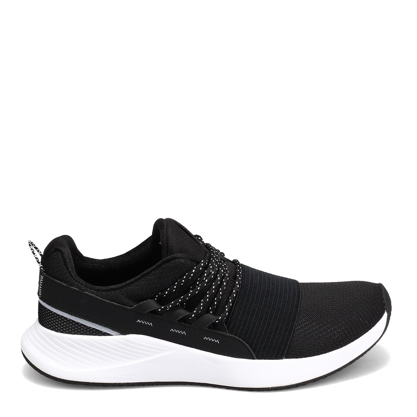 Peltz Shoes Women's Under Armour Charged Breathe Running Shoe BLACK 3022584-001