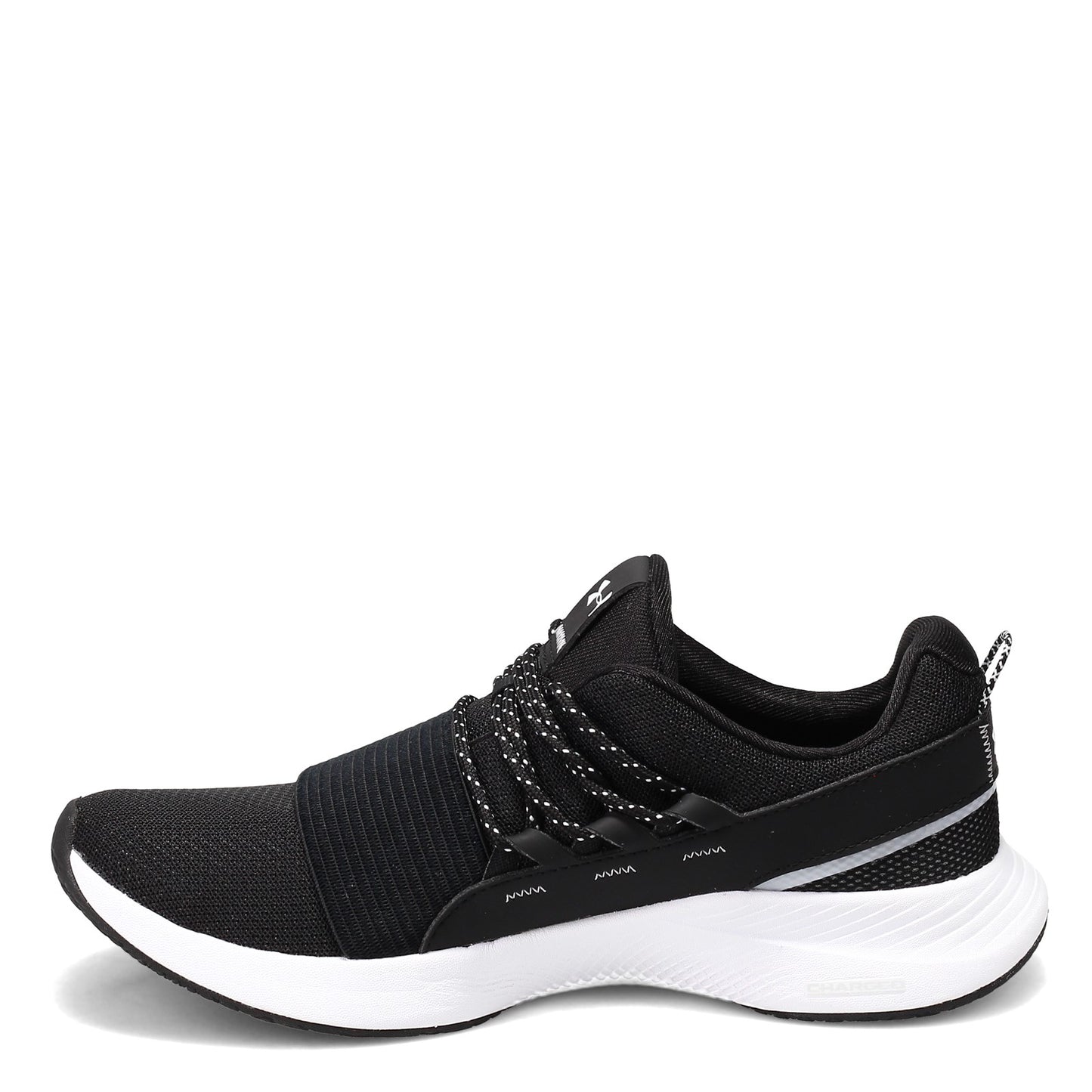 Peltz Shoes Women's Under Armour Charged Breathe Running Shoe BLACK 3022584-001