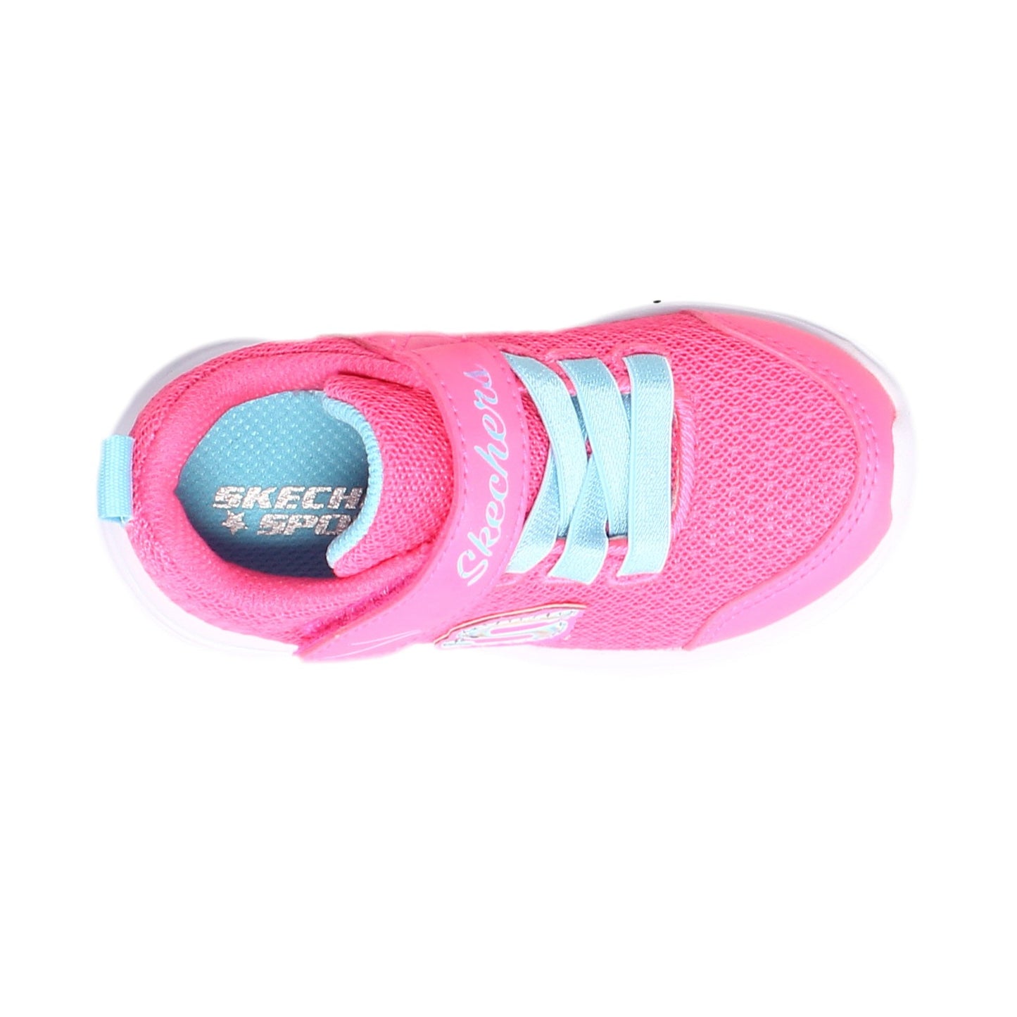 Peltz Shoes Girl's Skechers Dreamy Dancer Miss Minimalistic Sneaker - Toddler NEON PINK 302450N-NPTQ