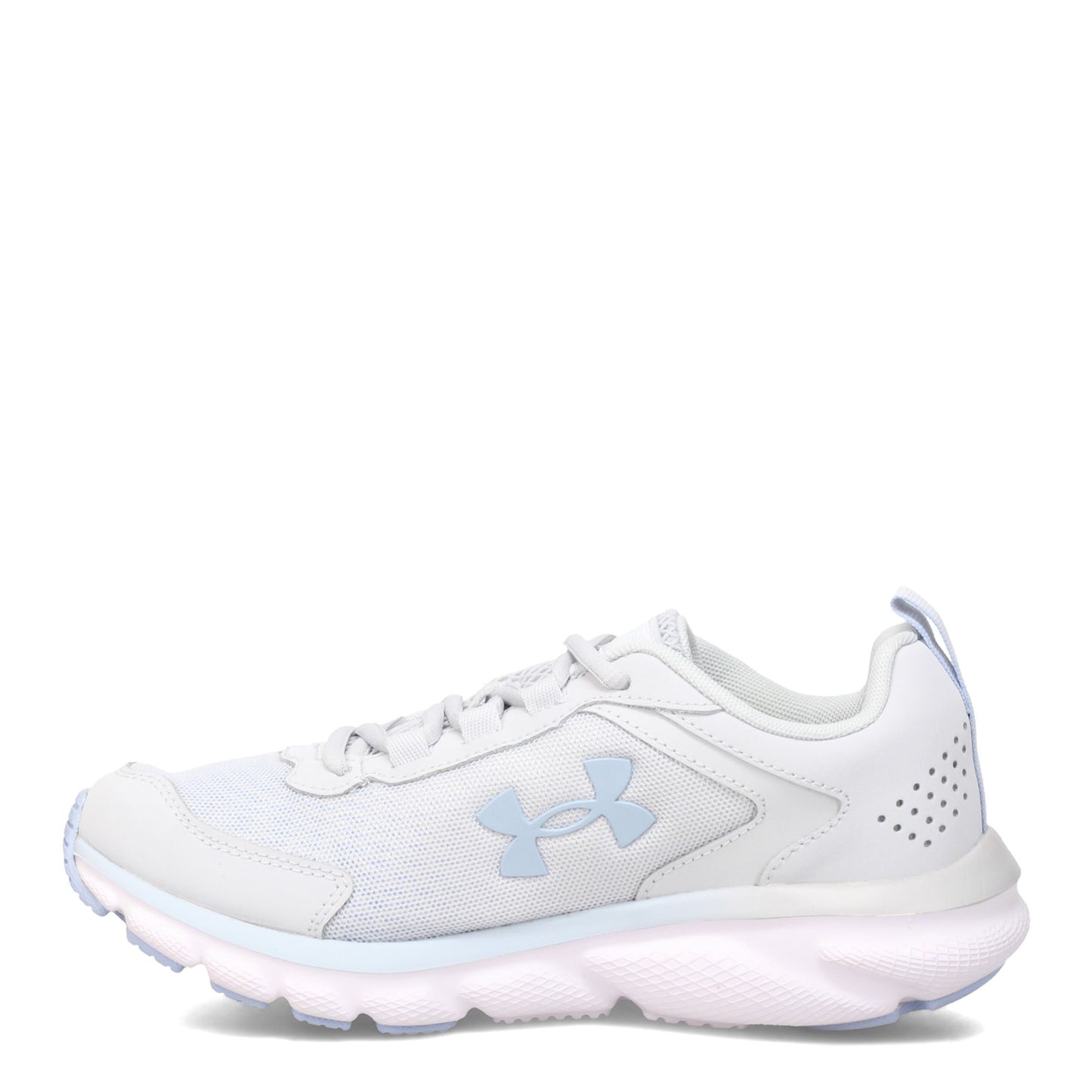 Peltz Shoes Women's Under Armour Charged Assert 9 Running Shoe GRAY 3024591-112