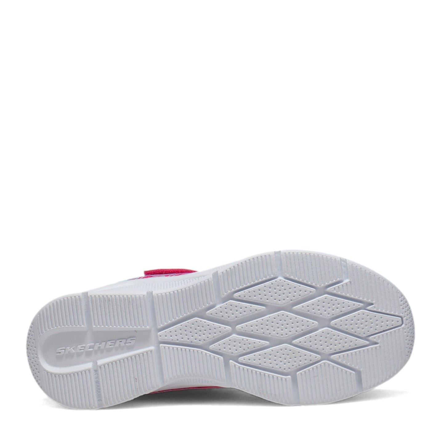 Peltz Shoes Girl's Skechers Microspec - Bold Delight Sneaker - Little Kid HOT PINK 302468L-HTPK
