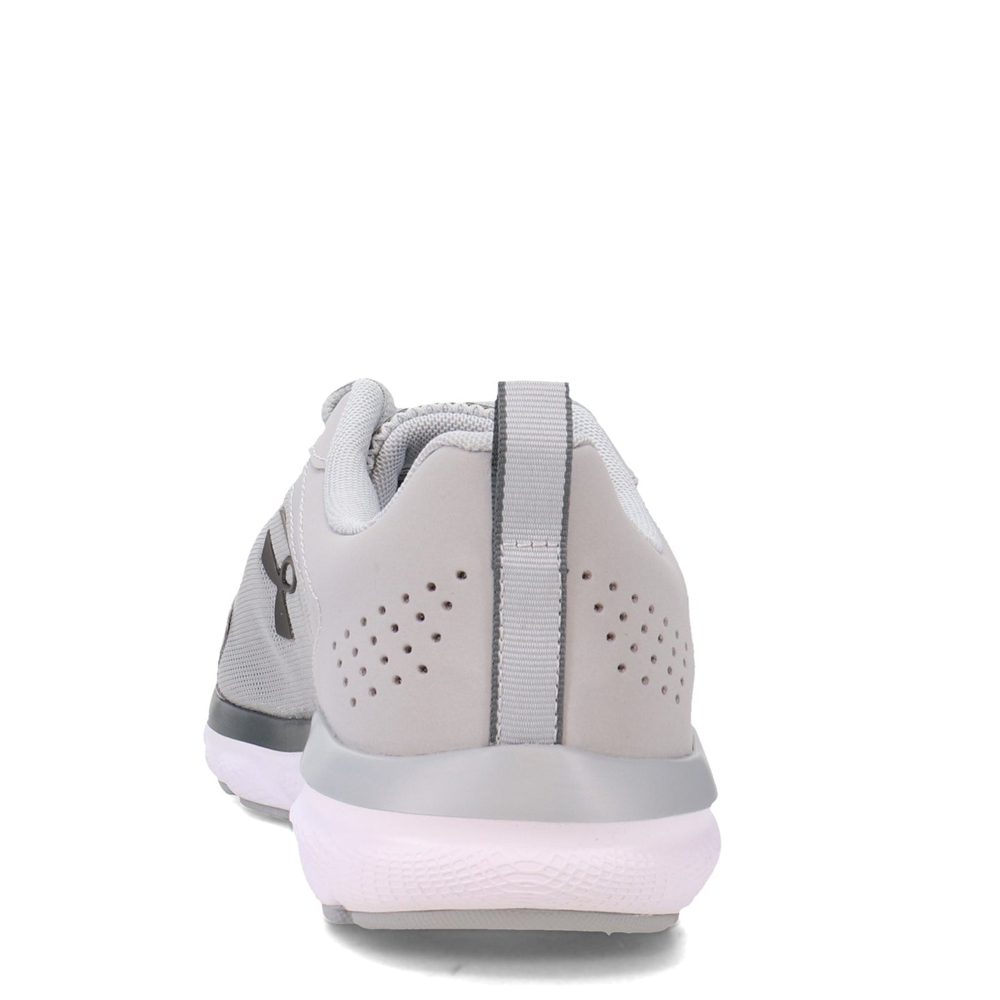 Peltz Shoes Men's Under Armour Charged Assert 9 Running Shoe - Extra Wide Width GRAY 3024857-101
