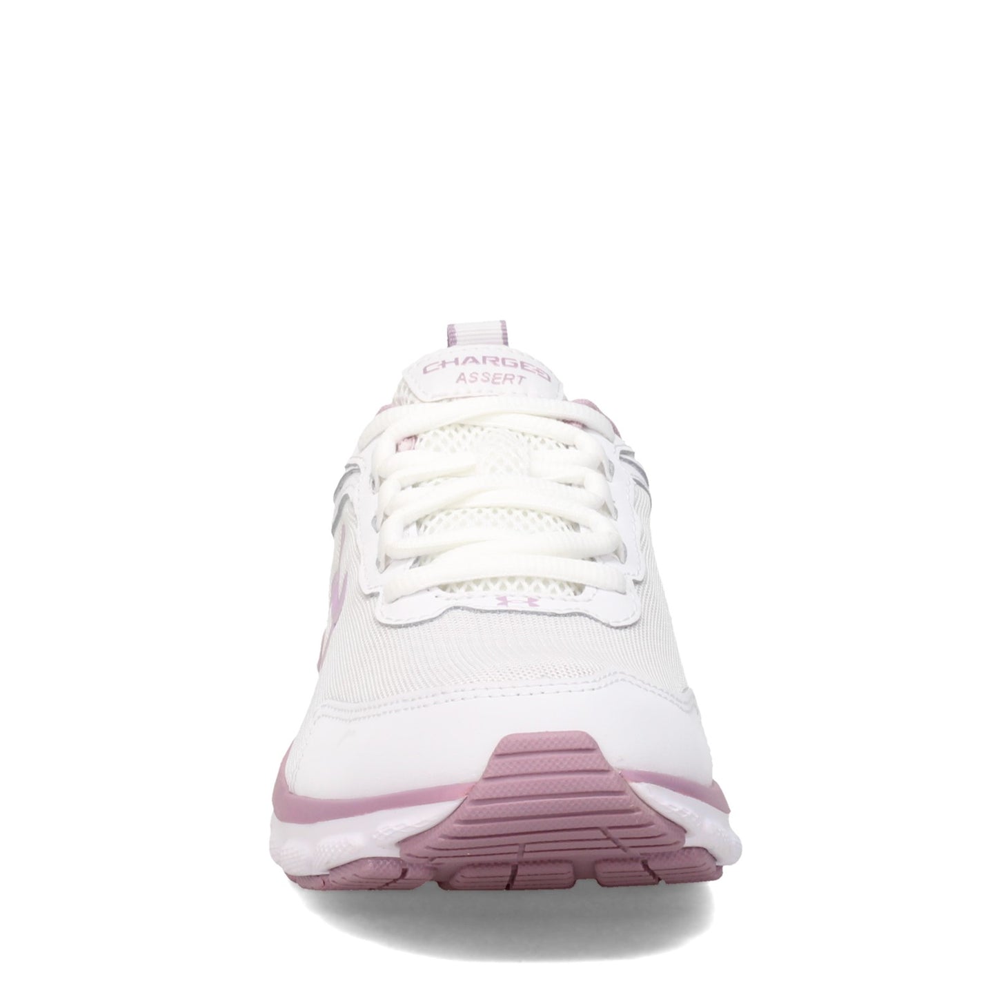 Peltz Shoes Women's Under Armour Charged Assert 9 Running Shoe - Wide Width WHITE 3024862-101