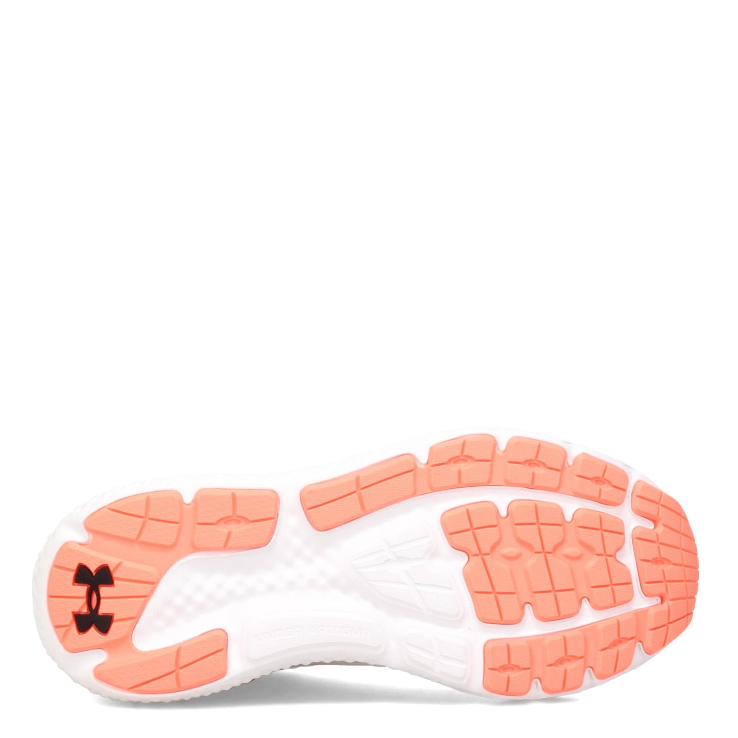 Peltz Shoes Women's Under Armour Charged Rogue 3 Running Shoe WHITE BLUE 3024888-101