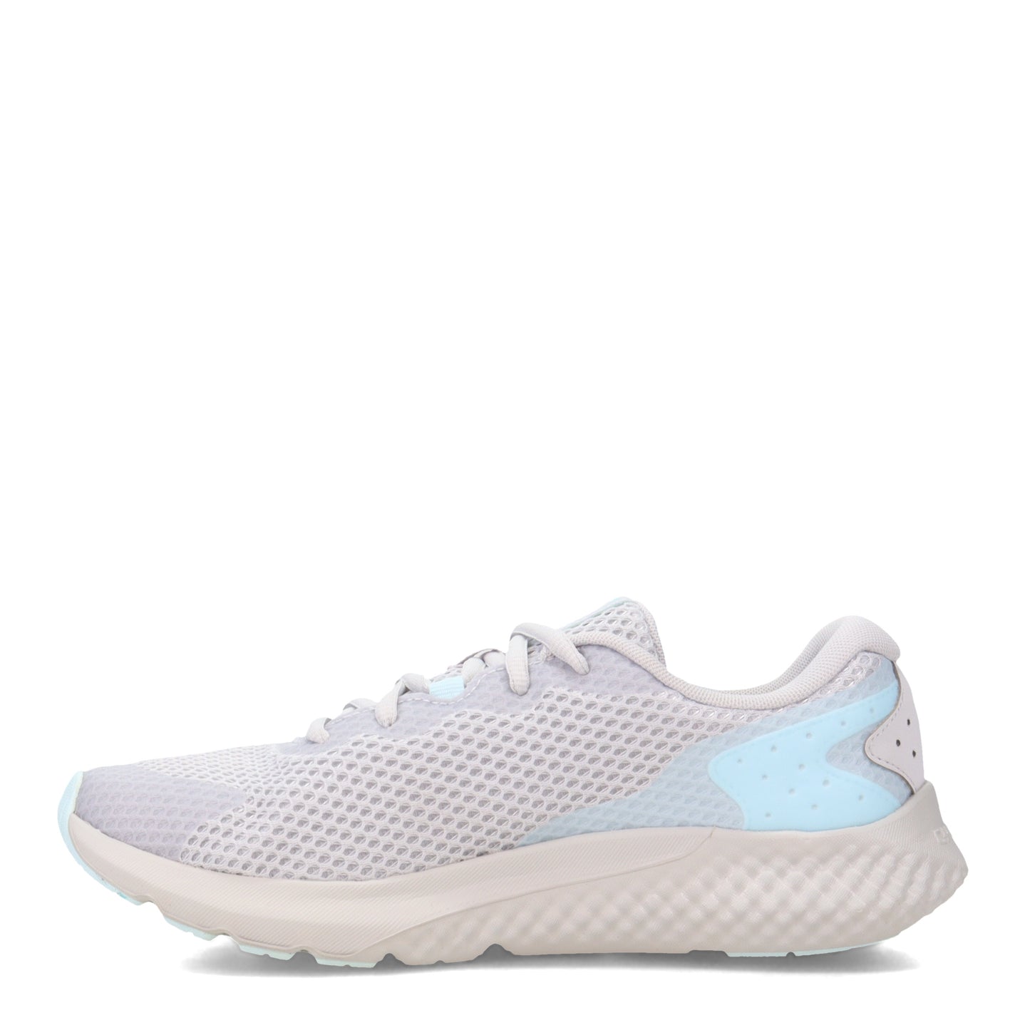 Peltz Shoes Women's Under Armour Charged Rogue 3 Running Shoe HALO GRAY 3024888-108