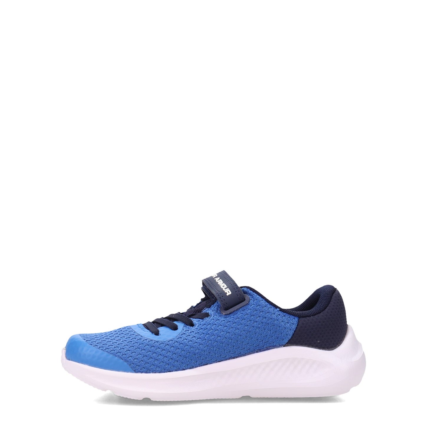 Peltz Shoes Boy's Under Armour Pursuit 3 Running Shoe - Little Kid BLUE 3024988-401