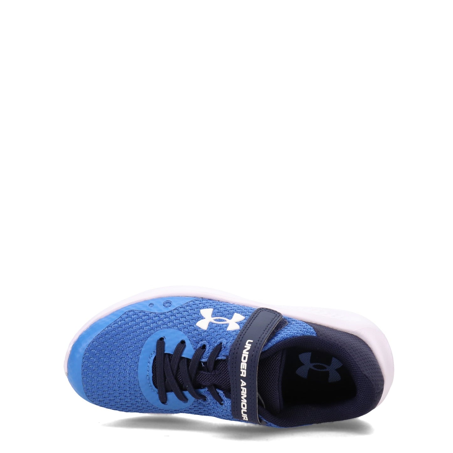 Peltz Shoes Boy's Under Armour Pursuit 3 Running Shoe - Little Kid BLUE 3024988-401