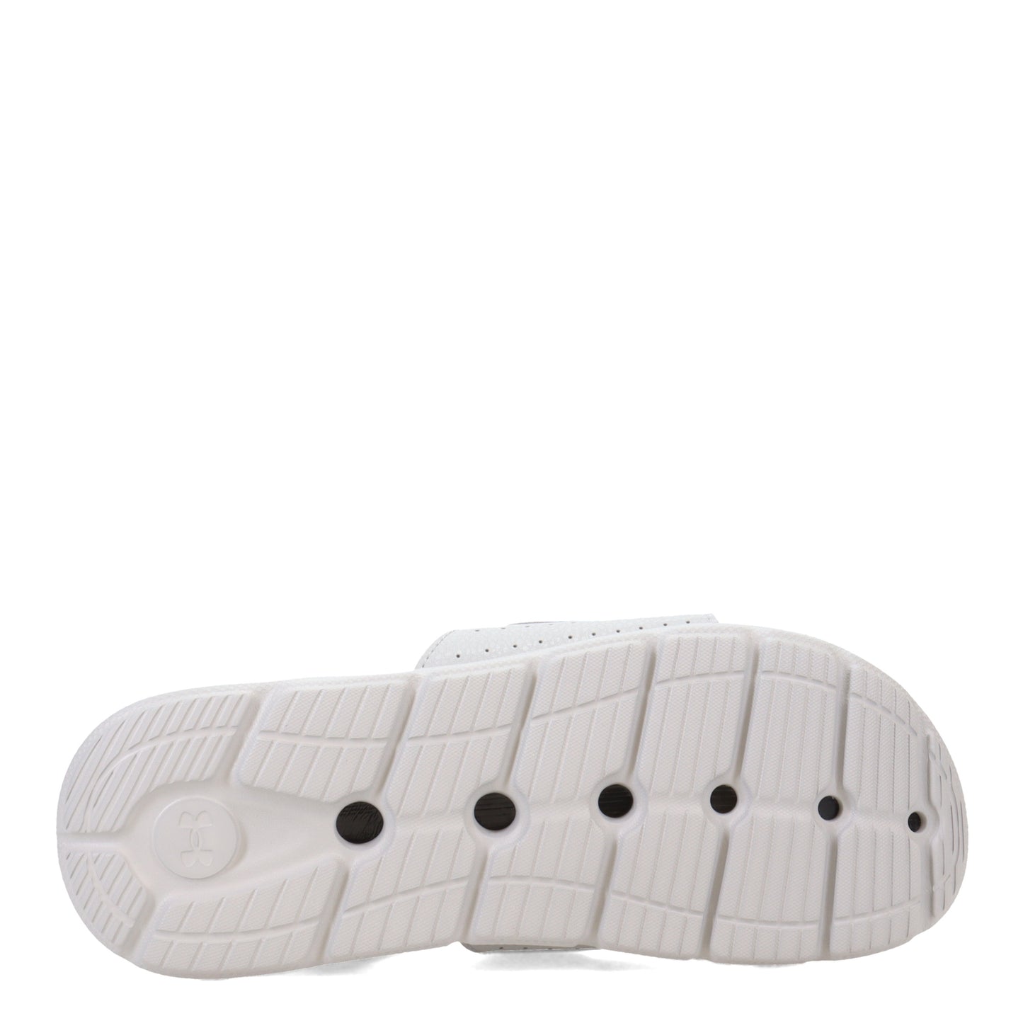 Peltz Shoes Men's Under Armour Ignite 7 Slide Sandal MOD GRAY/ MOD GRAY/ PITCH GRAY 3026023-101
