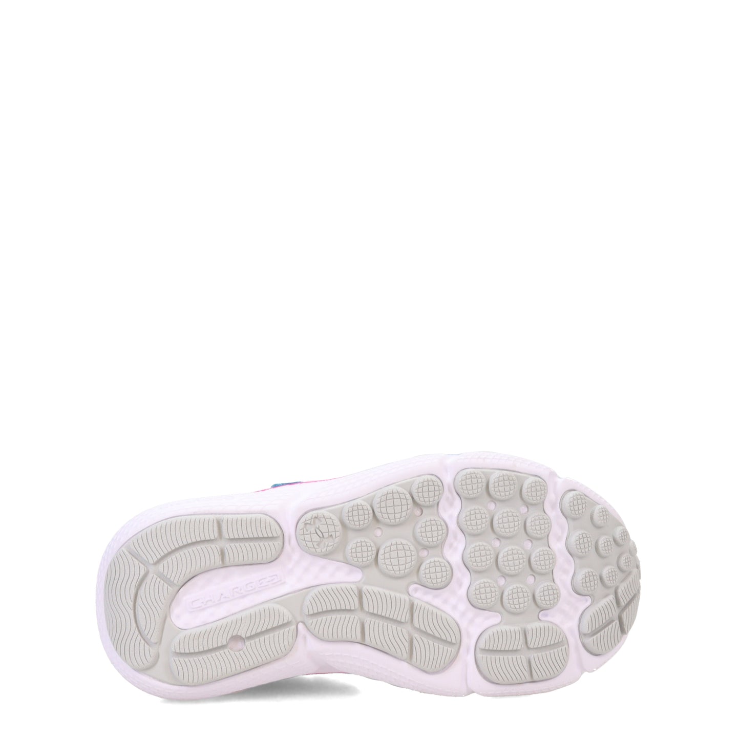Peltz Shoes Girl’s Under Armour Assert 10 AC Running Shoe - Little Kid AC Glacier Blue/Halo Grey/Rebel Pink 3026190-400
