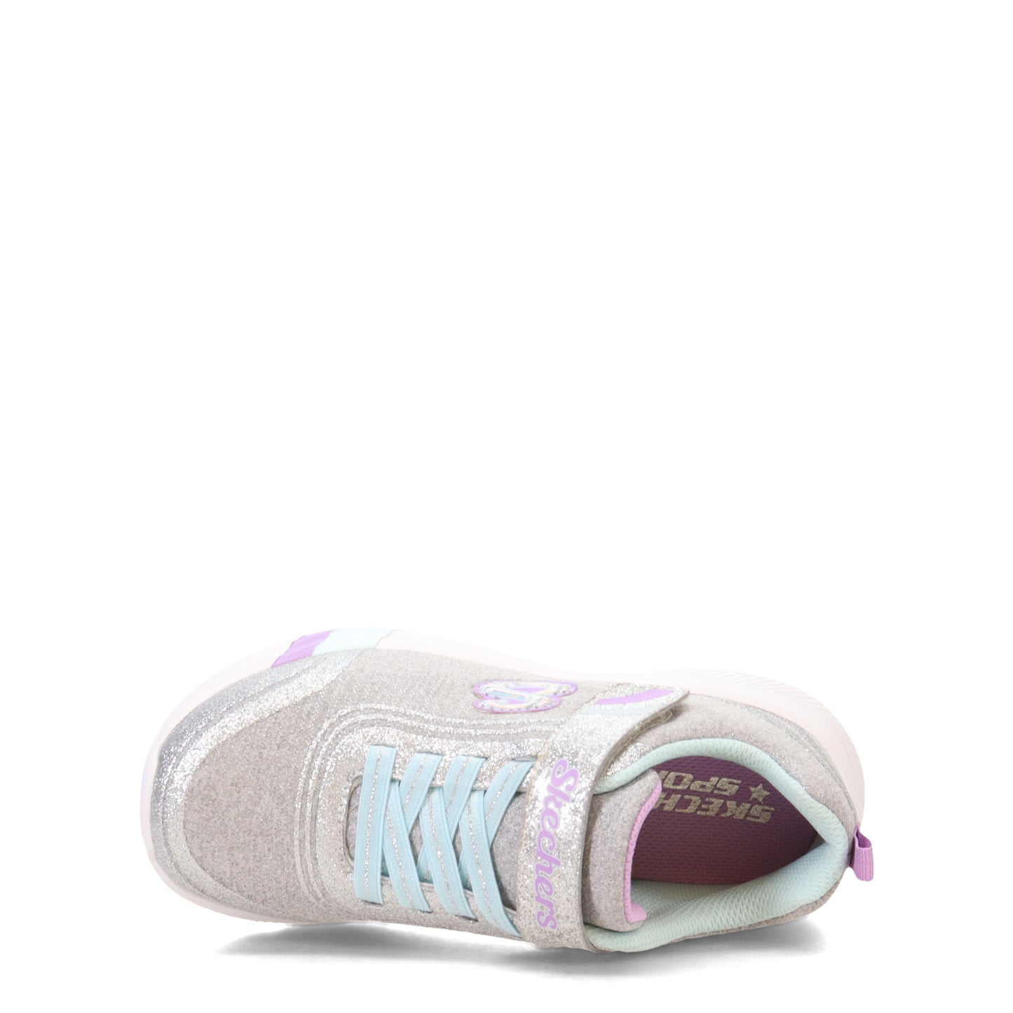 Peltz Shoes Girl's Skechers Dreamy Lites - Ready to Shine Sneaker - Little Kid GREY 303510L-LTGY