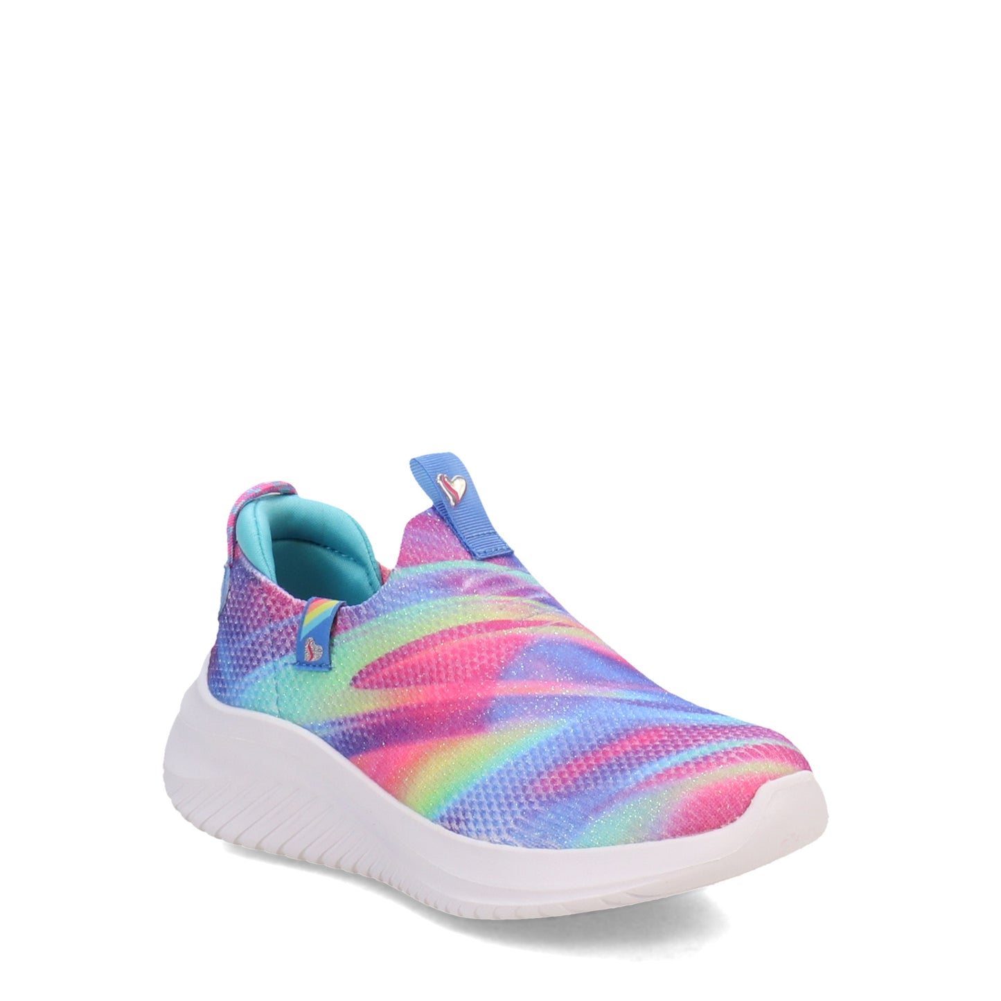 Peltz Shoes Girl's Skechers Ultra Flex 3.0 - Color Me Sleek Slip-On - Little Kid MULTI FABRIC 303811L-MLT