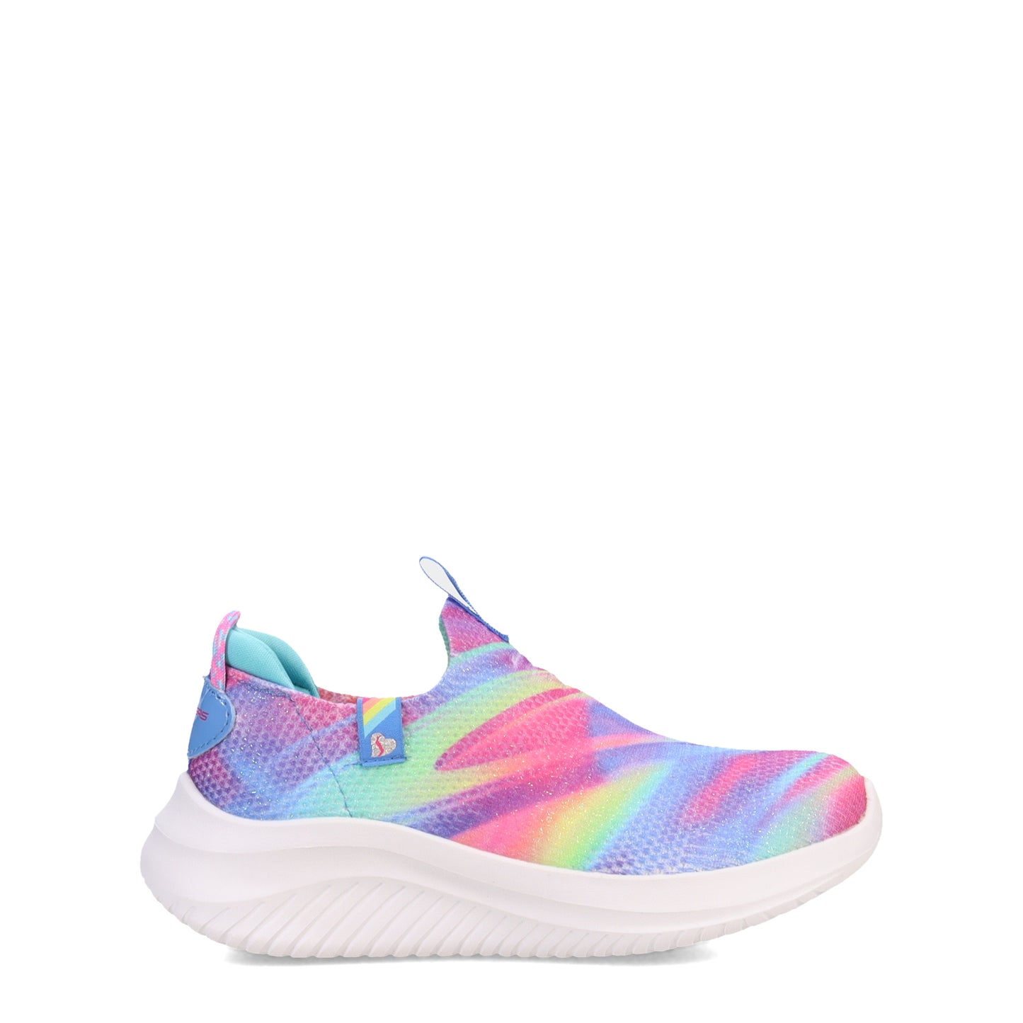 Peltz Shoes Girl's Skechers Ultra Flex 3.0 - Color Me Sleek Slip-On - Little Kid MULTI FABRIC 303811L-MLT