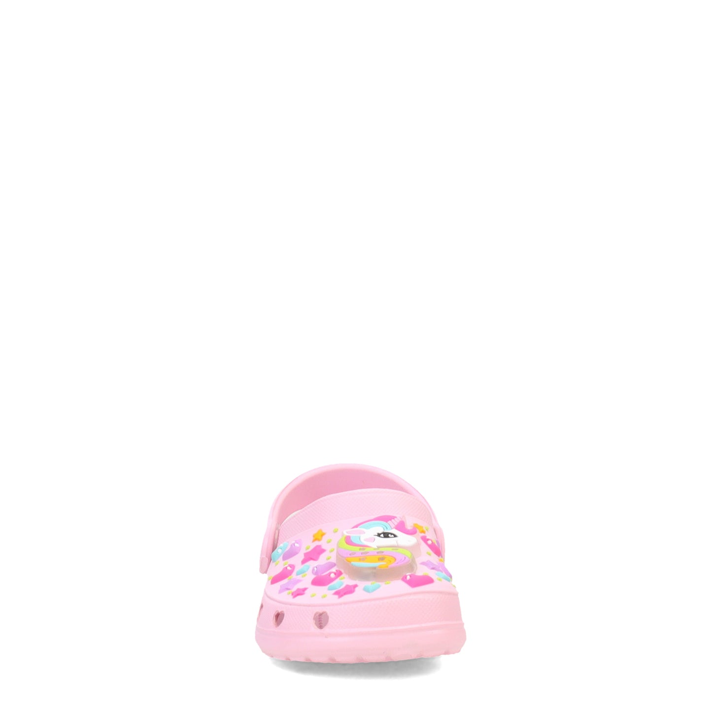 Peltz Shoes Girl's Skechers Foamies: Heart Charmer - Unicorn Delight Clog - Toddler Pink 308016N-PNK