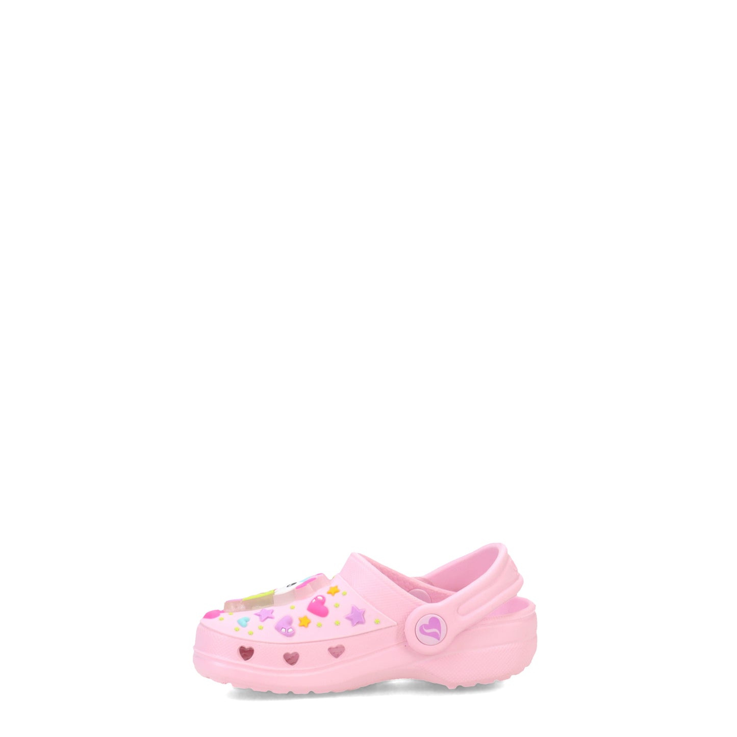 Peltz Shoes Girl's Skechers Foamies: Heart Charmer - Unicorn Delight Clog - Toddler Pink 308016N-PNK