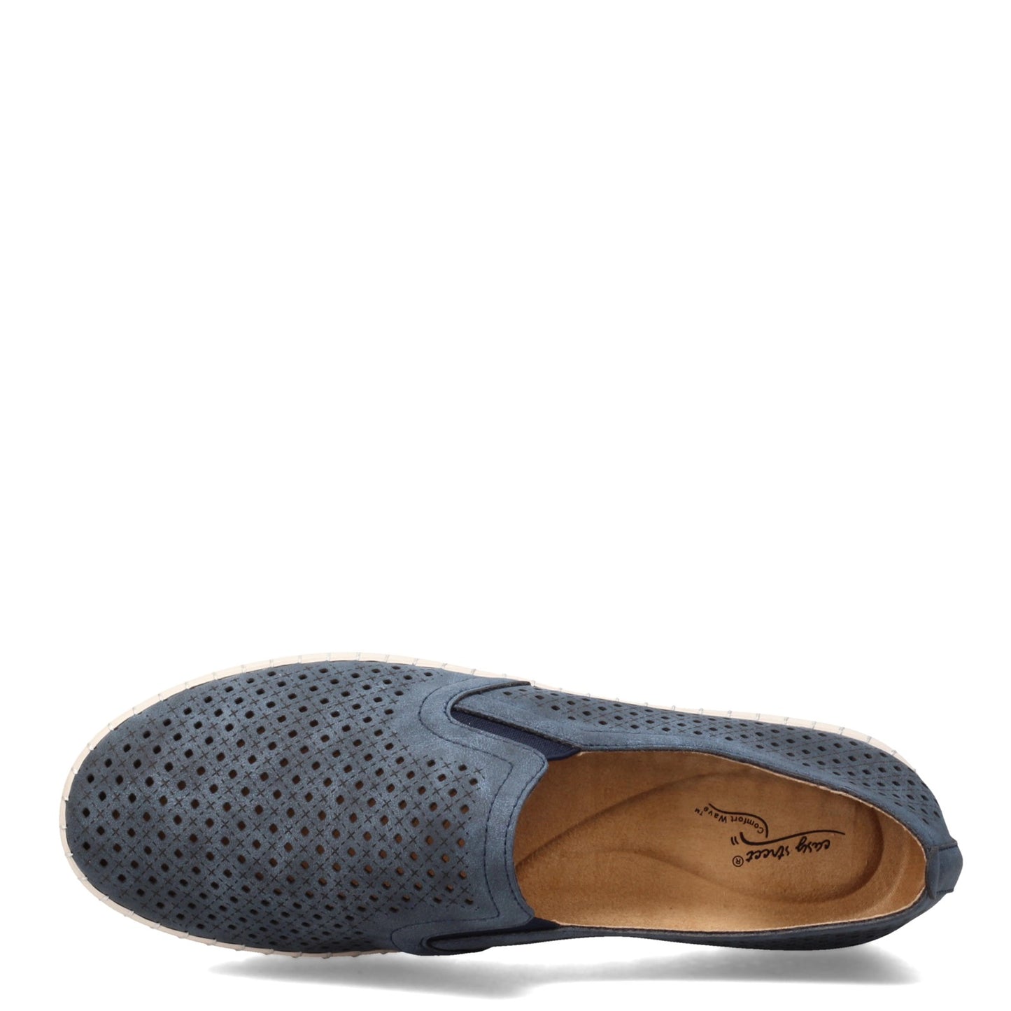 Peltz Shoes Women's Easy Street Fresh Slip-On NAVY 31-2780