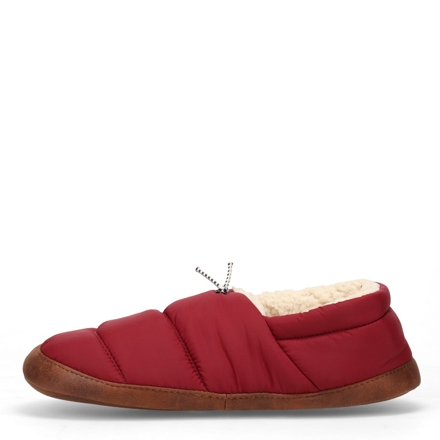 Peltz Shoes Women's Dearfoams Cedar Nylon Sleeping Bag Closed Back Slipper CABERNET 31071-10604
