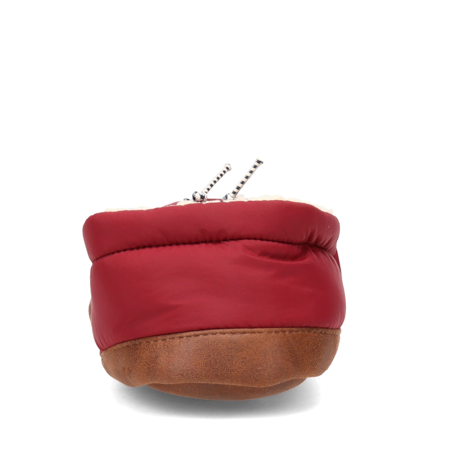 Peltz Shoes Women's Dearfoams Cedar Nylon Sleeping Bag Closed Back Slipper CABERNET 31071-10604
