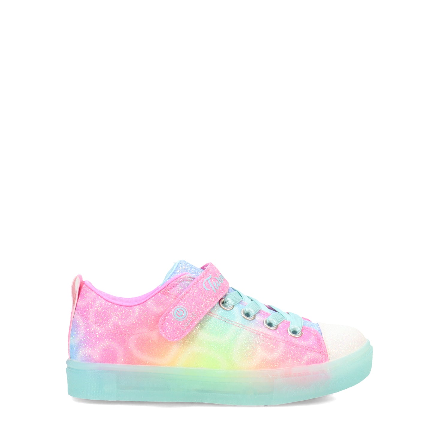 Peltz Shoes Girl's Skechers Twinkle Sparks Ice - Dreamsicle Sneaker - Little Kid MULTI FABRIC 314782L-MLT