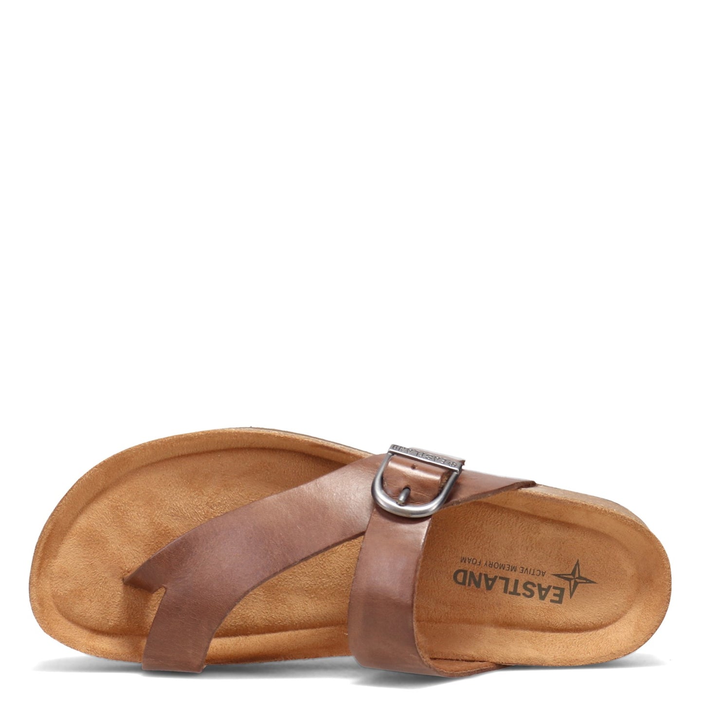 Peltz Shoes Women's Eastland Shauna Sandal NATURAL 3402-08