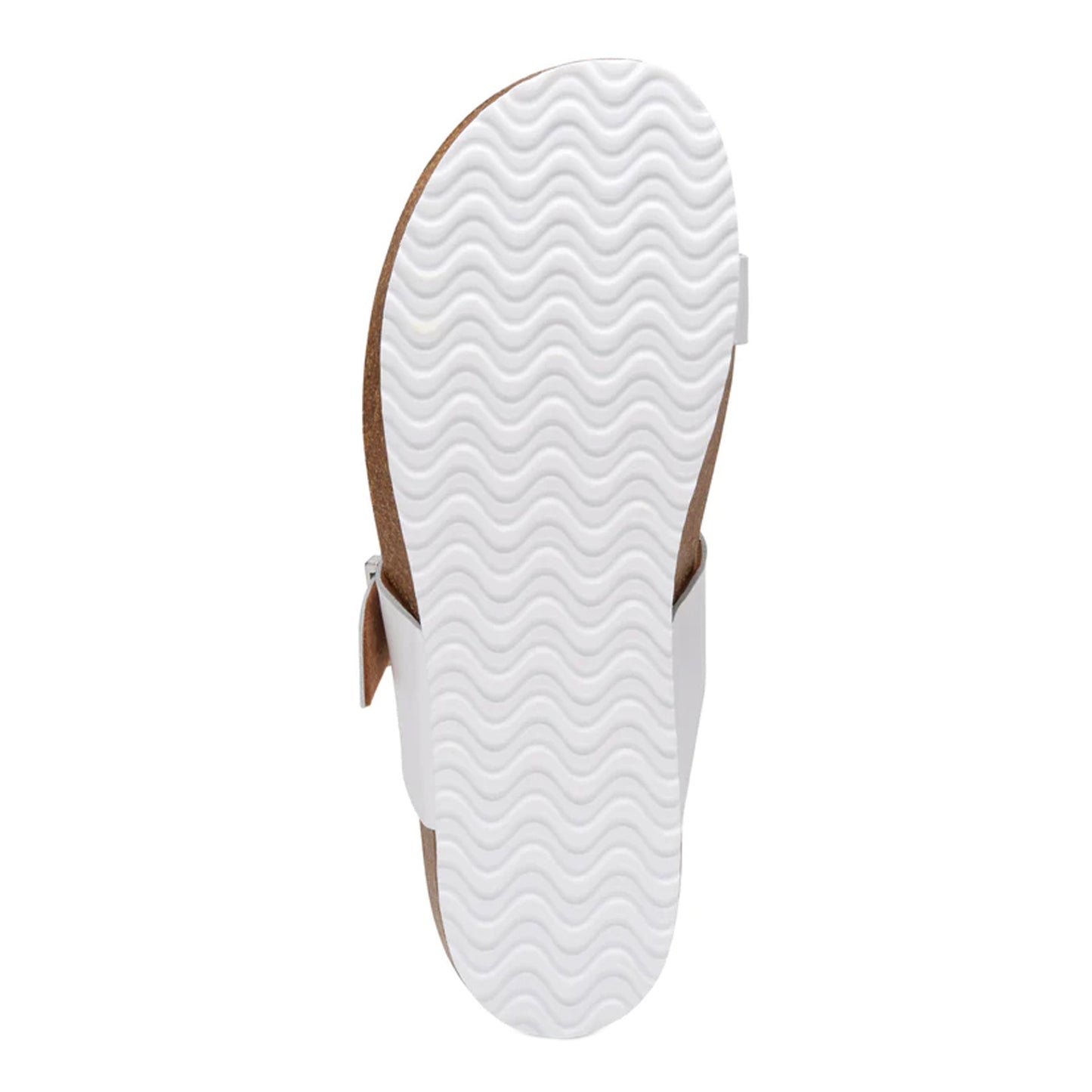 Peltz Shoes Women's Eastland Shauna Sandal WHITE 3402-13