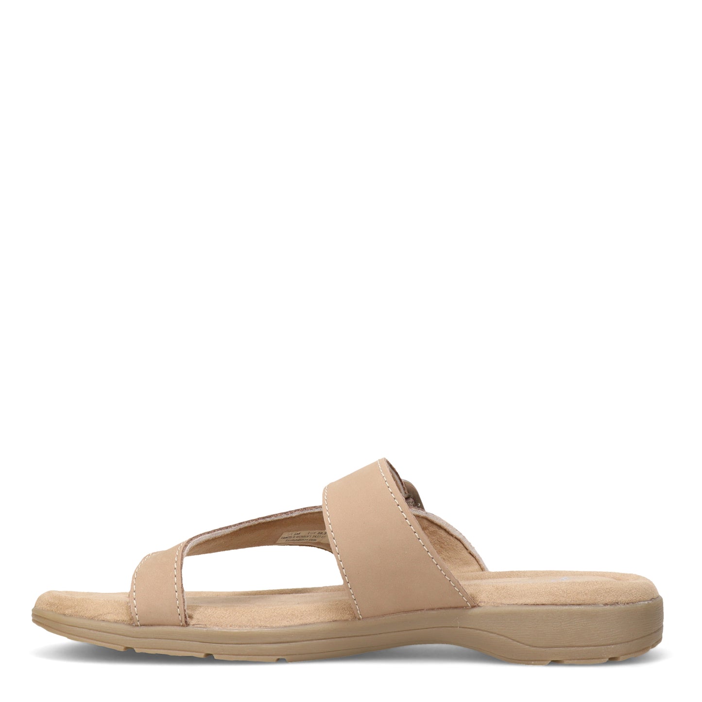 Peltz Shoes Women's Eastland Tahiti Sandal GREY NUBUCK 3437-64