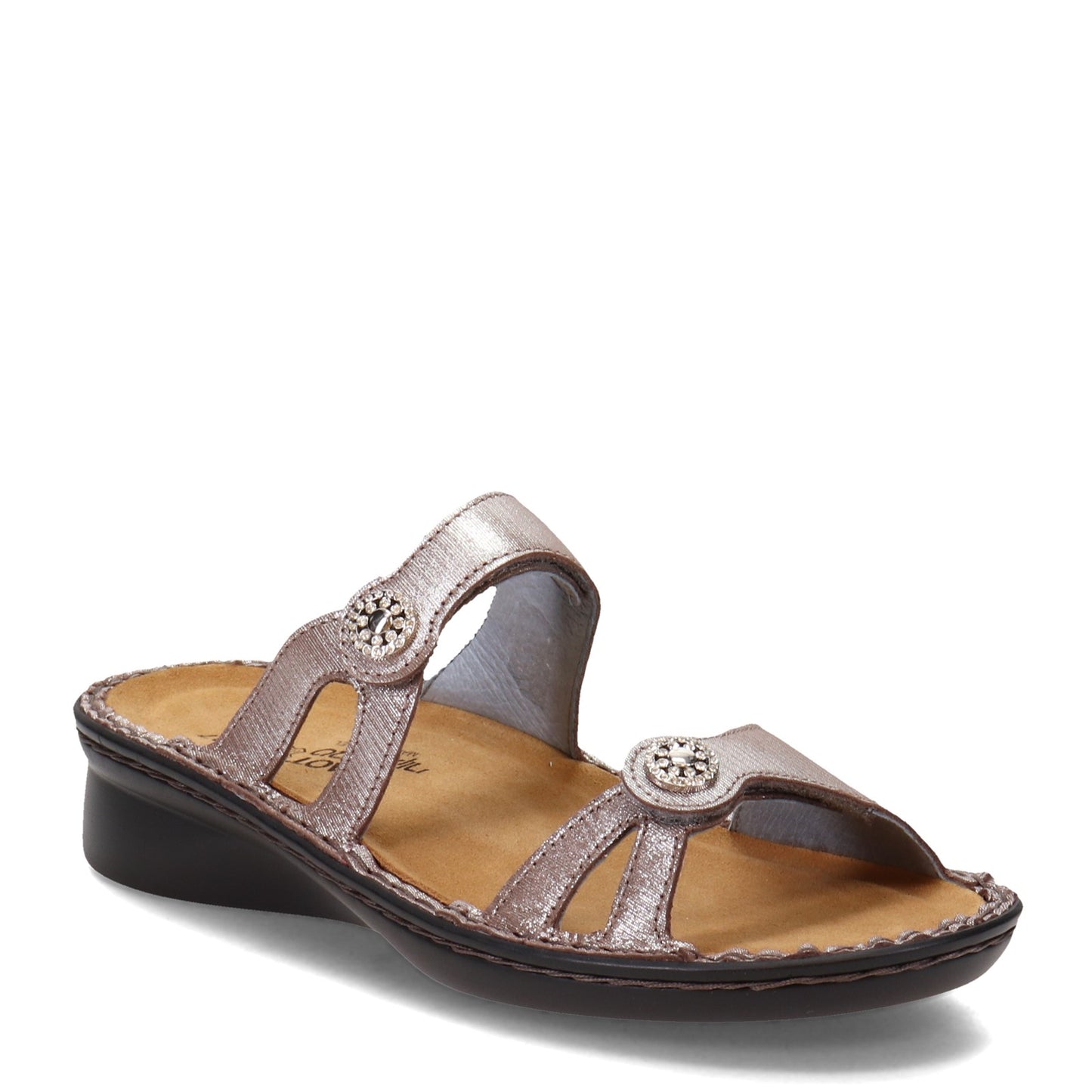Peltz Shoes Women's Naot Triton Sandal SILVER 35130-B33