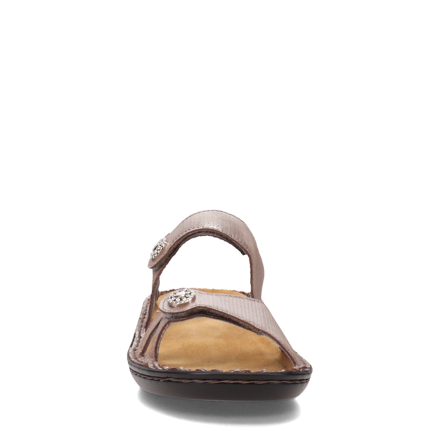 Peltz Shoes Women's Naot Triton Sandal SILVER 35130-B33