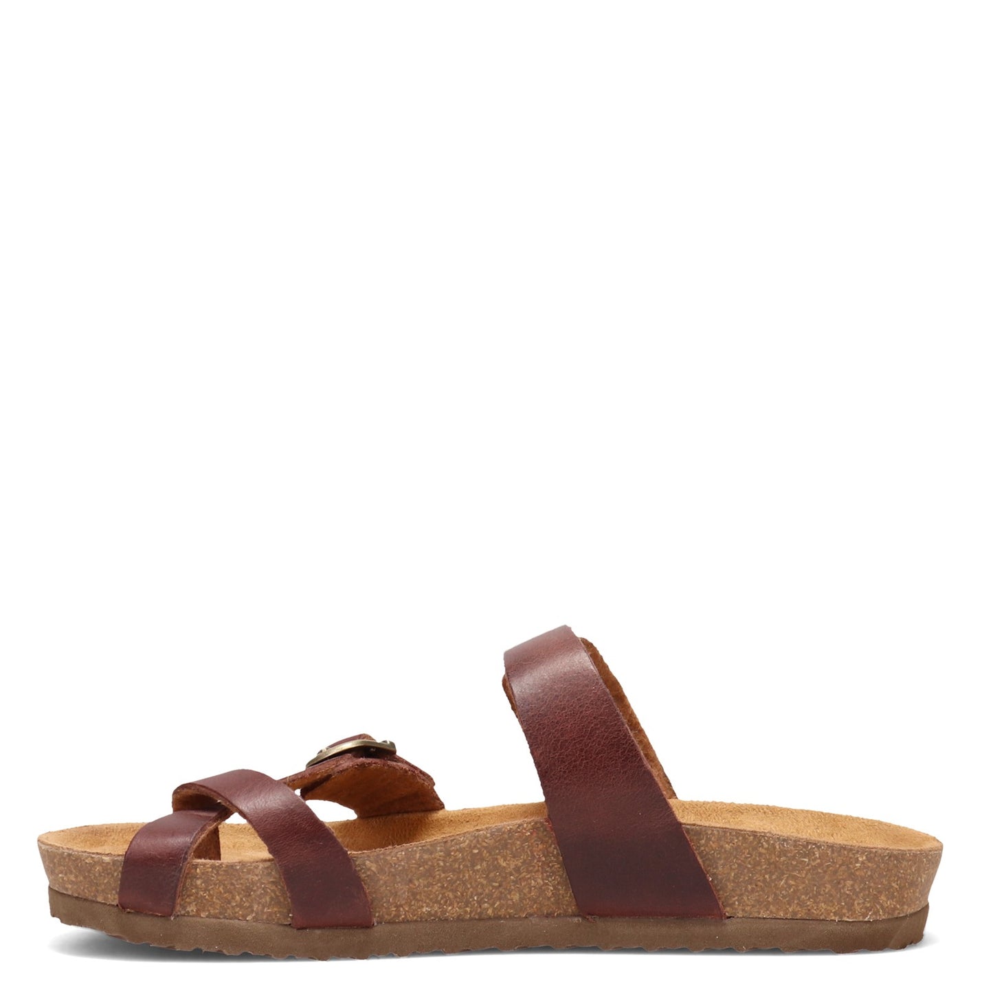 Peltz Shoes Women's Eastland Tiogo Sandal WALNUT 3772-79