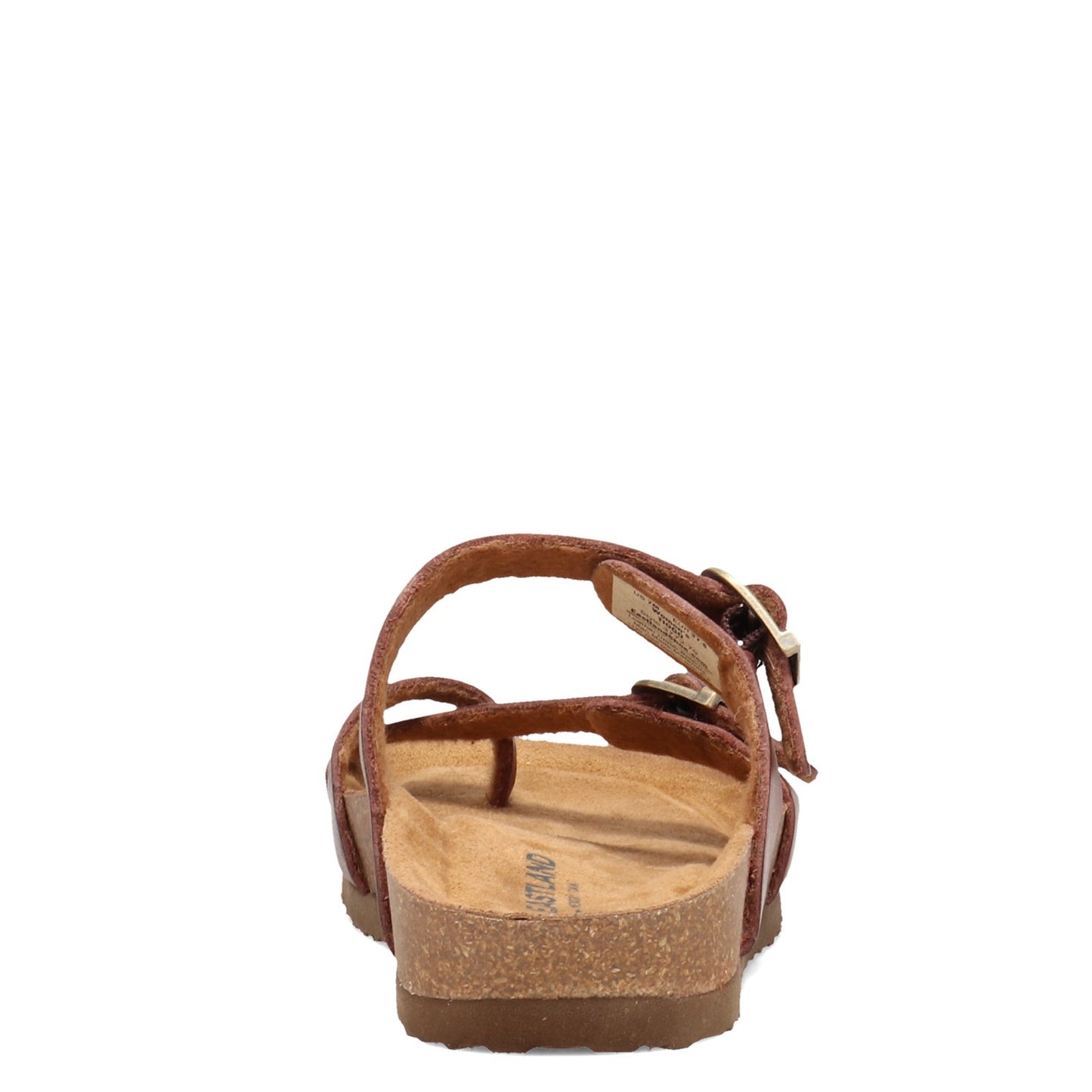 Peltz Shoes Women's Eastland Tiogo Sandal WALNUT 3772-79