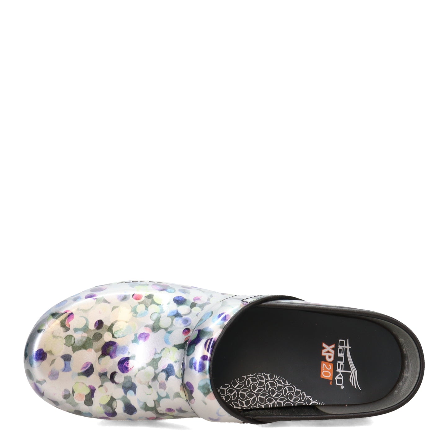 Peltz Shoes Women's Dansko XP 2.0 Clog Multi Dot 3950-030202
