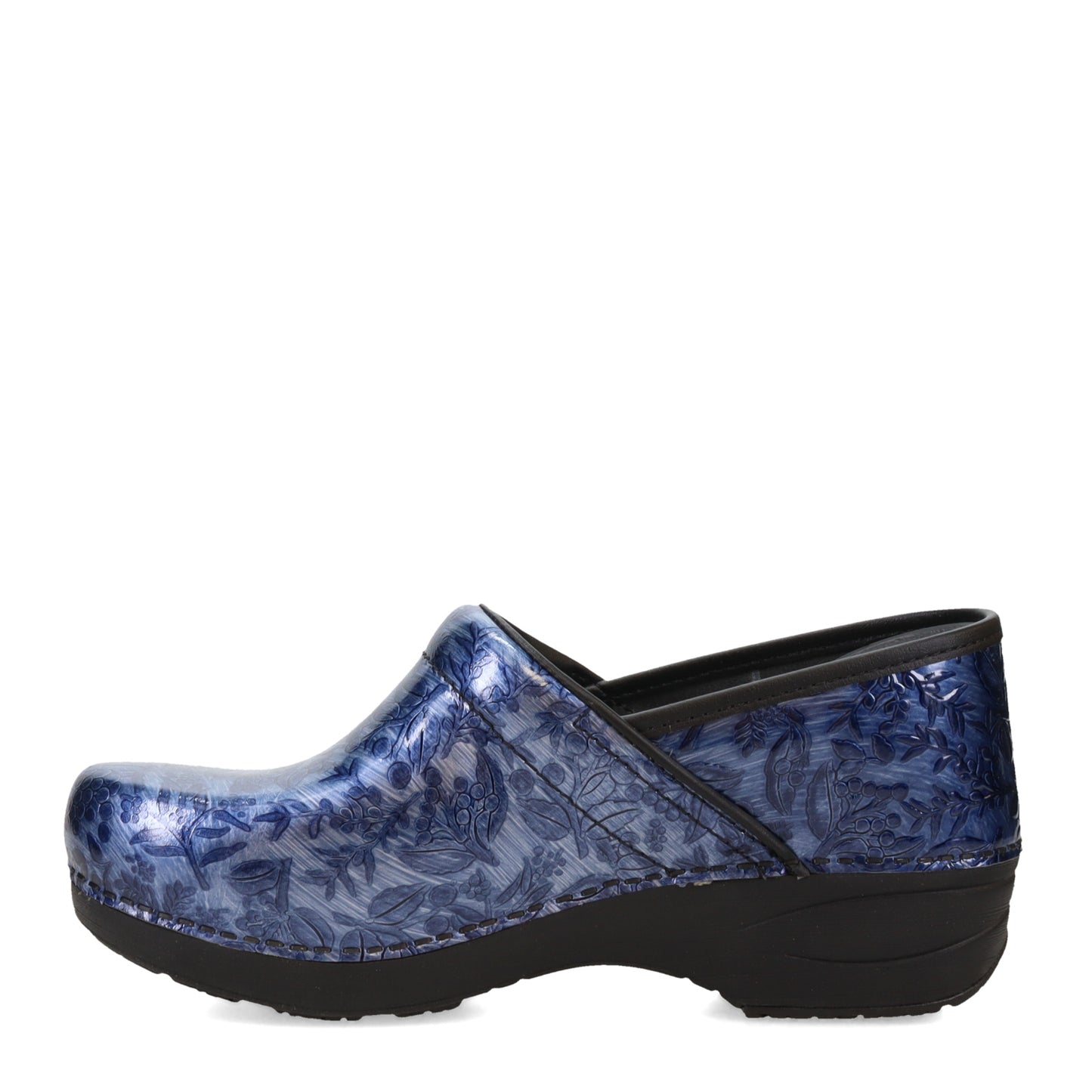 Peltz Shoes Women's Dansko XP 2.0 Clog Navy Embossed 3950-520202