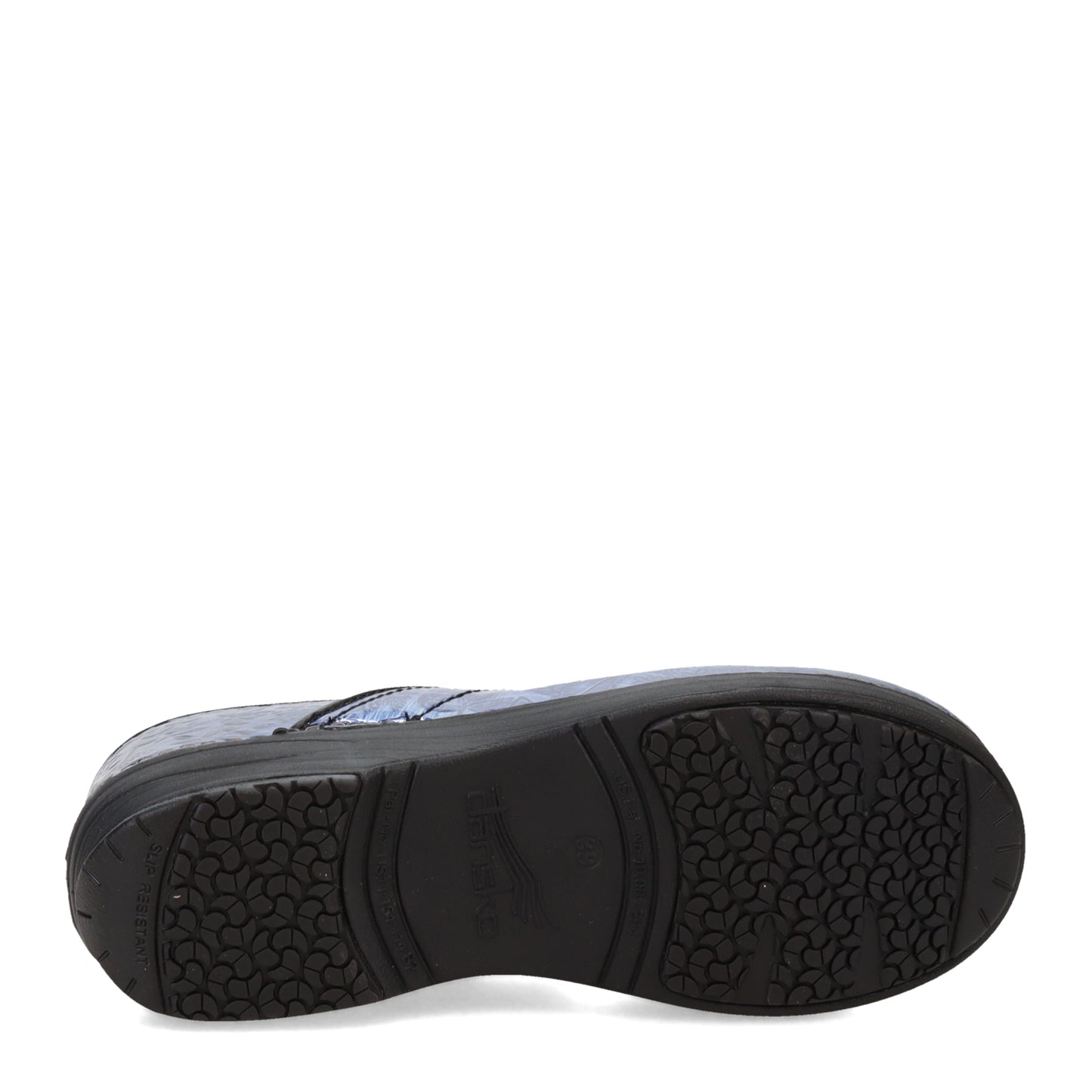 Peltz Shoes Women's Dansko XP 2.0 Clog Navy Embossed 3950-520202