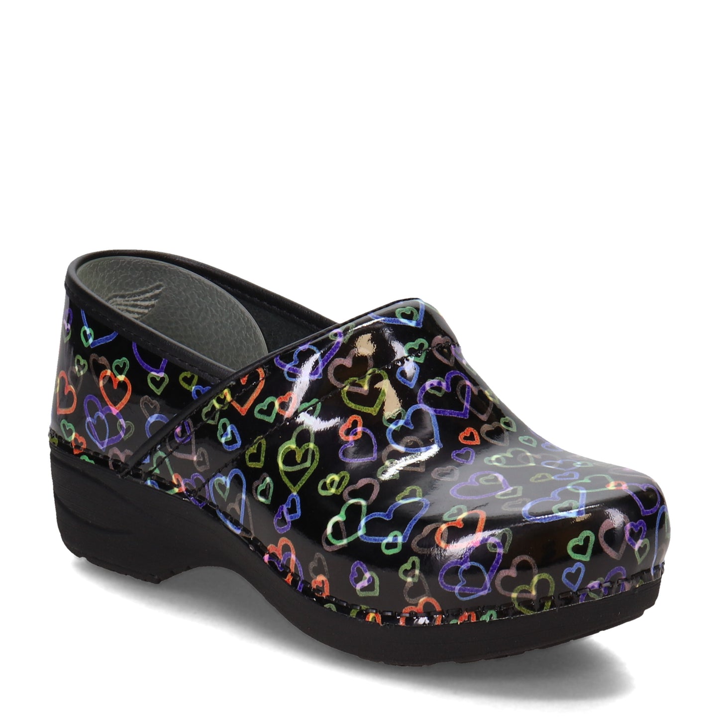 Peltz Shoes Women's Dansko XP 2.0 Work Shoe Floating Hearts 3950-620202